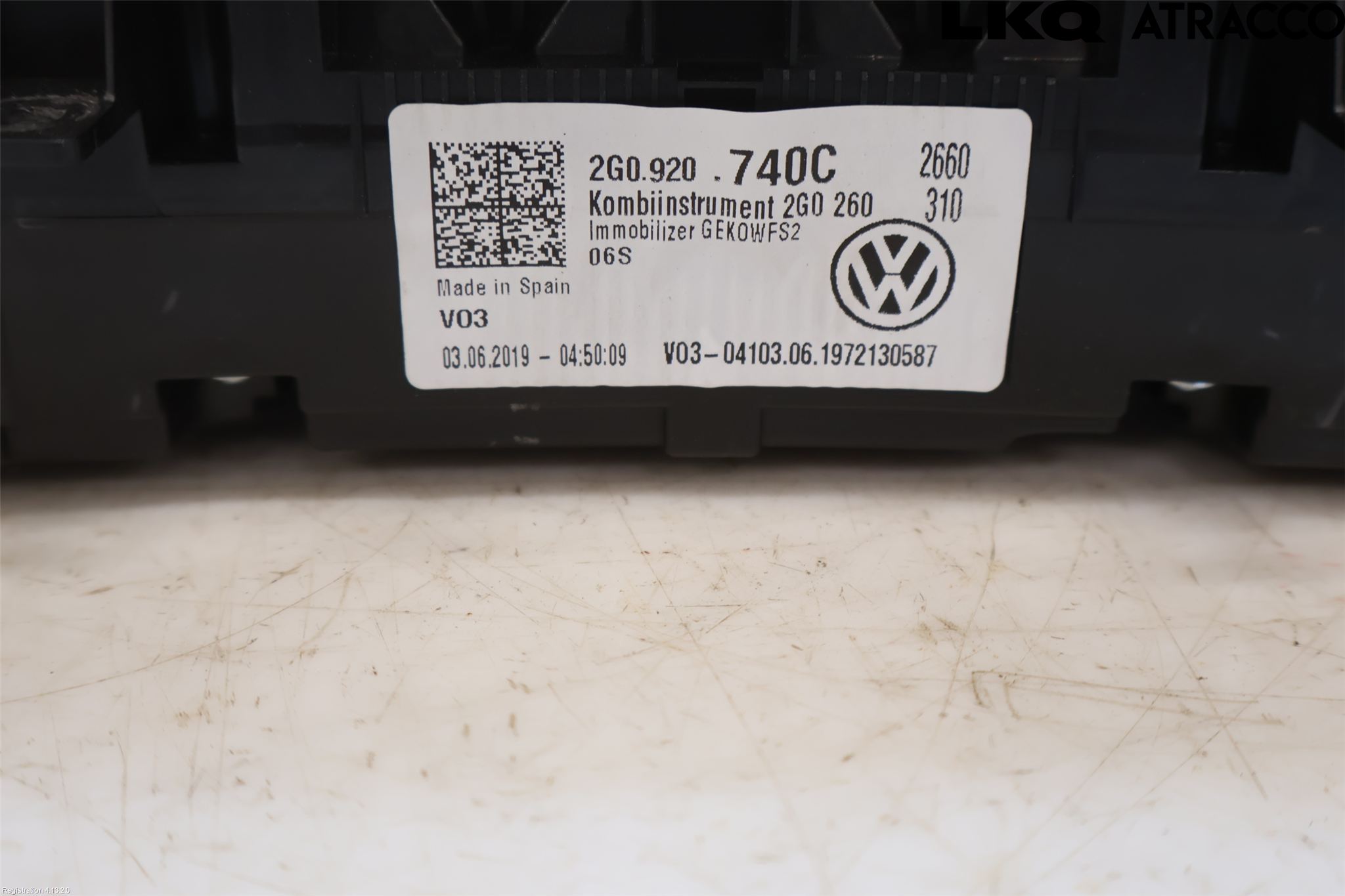 Volkswagen VW T-CROSS 19- Instrument Komb