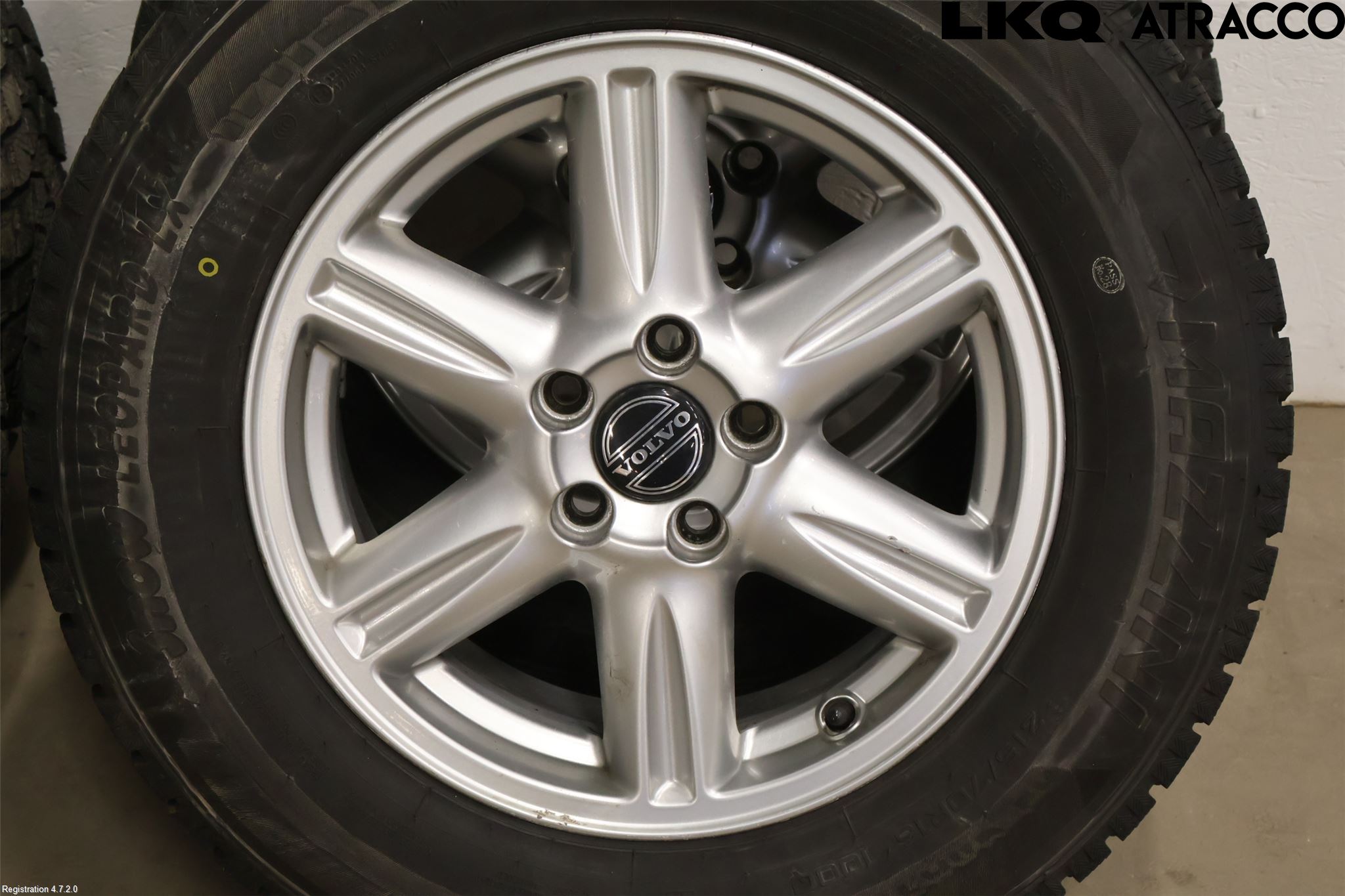 Volvo XC90 07-14 Vinterdäck Alumfälg 4St