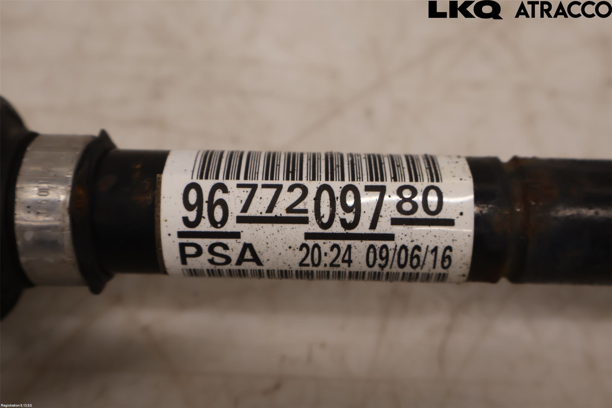 Peugeot 2008 13-20 Drivaxel Fram Vänster
