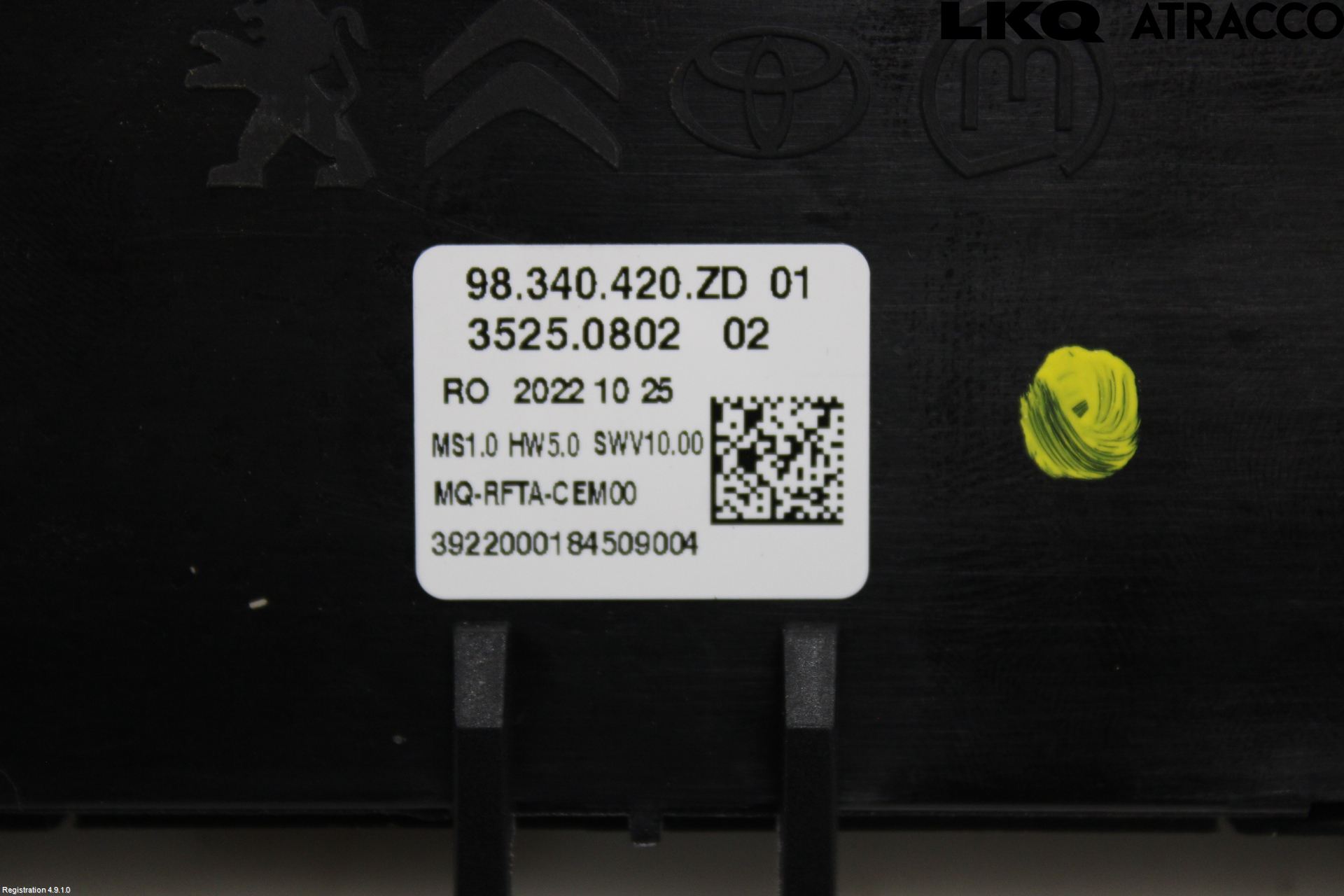 Peugeot EXPERT/E-EXPERT 17- Ac Styrenhet Ac Manöveren