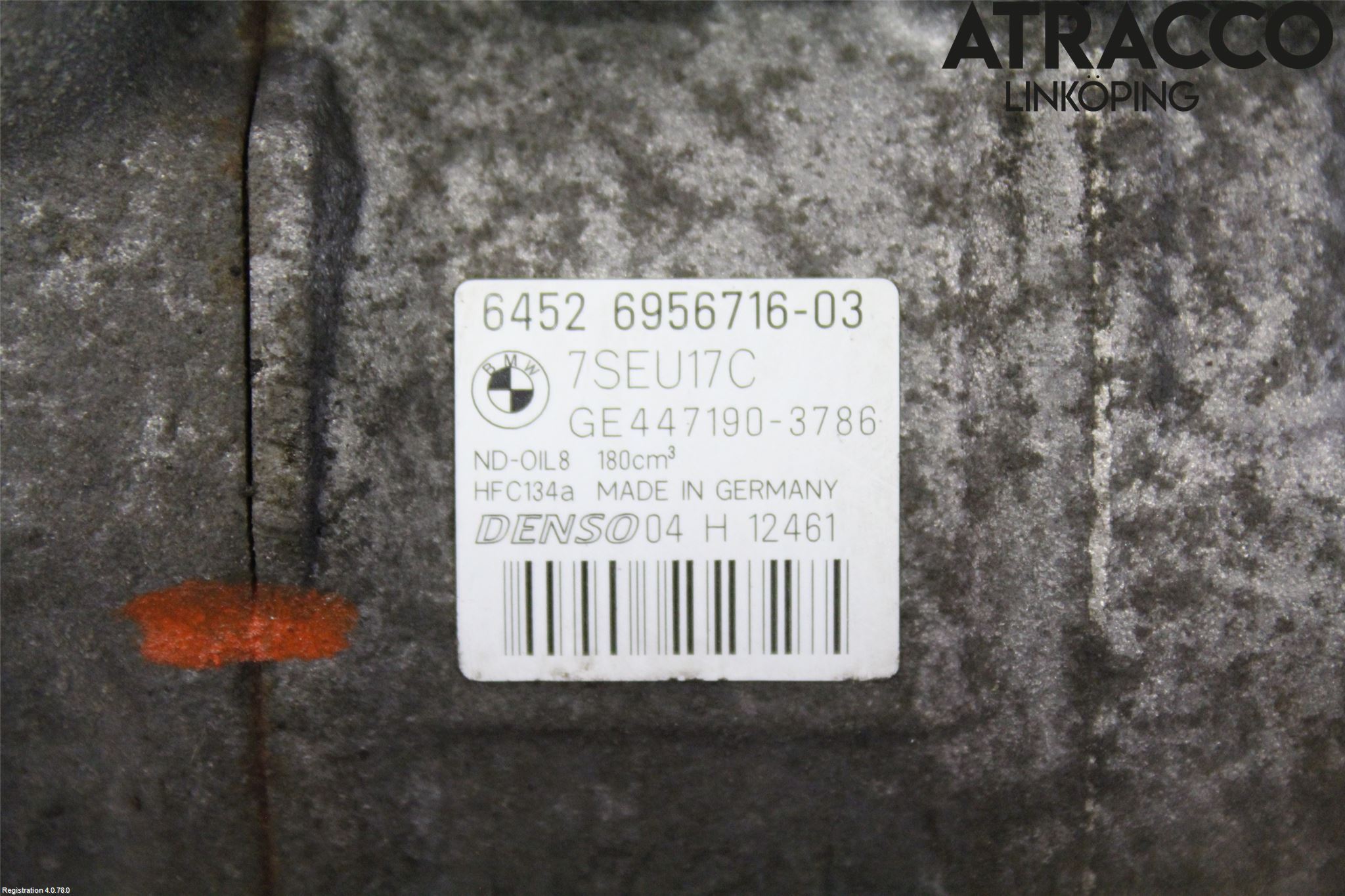 BMW 3 E90/91 SED/TOU 05-12 Ac Kompressor