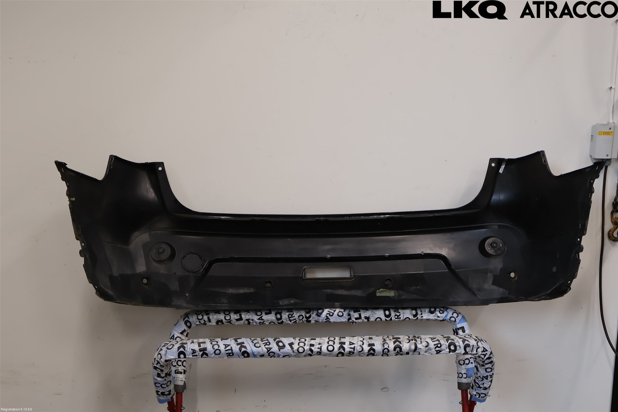 Nissan QASHQAI+2  10-14 Stötfångarbeklädnad Bak
