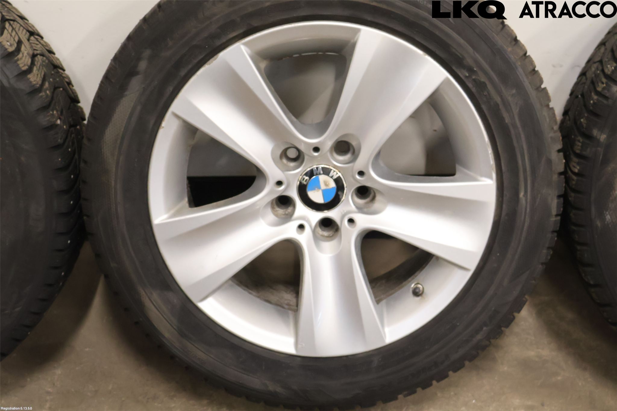 BMW 5 F10/F11/F18 09-17 Vinterdäck Alumfälg 4St