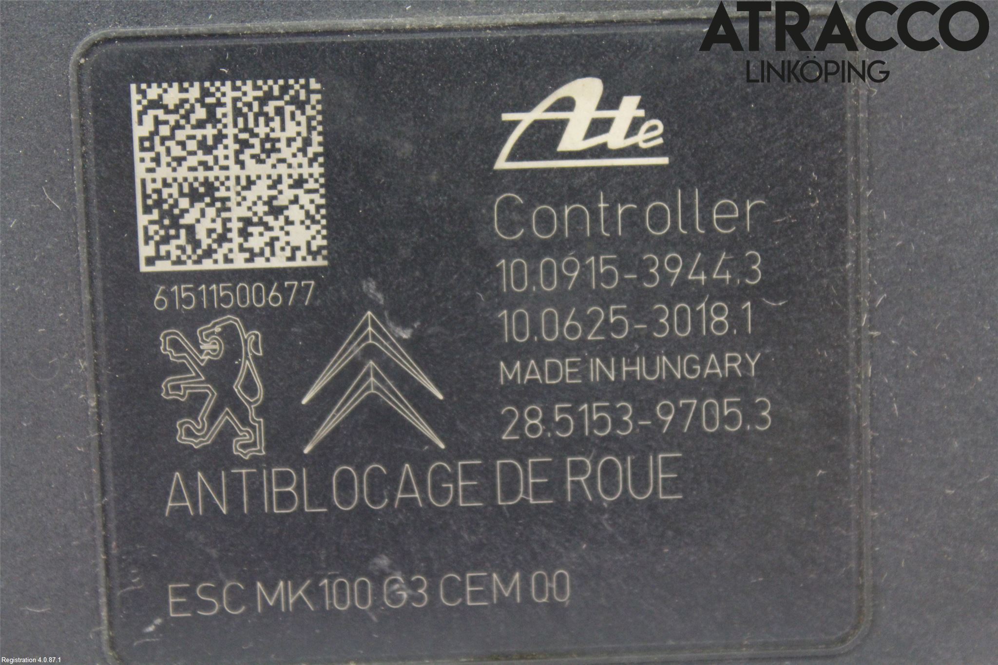 Peugeot 208 12-15 Abs Hydraulaggregat
