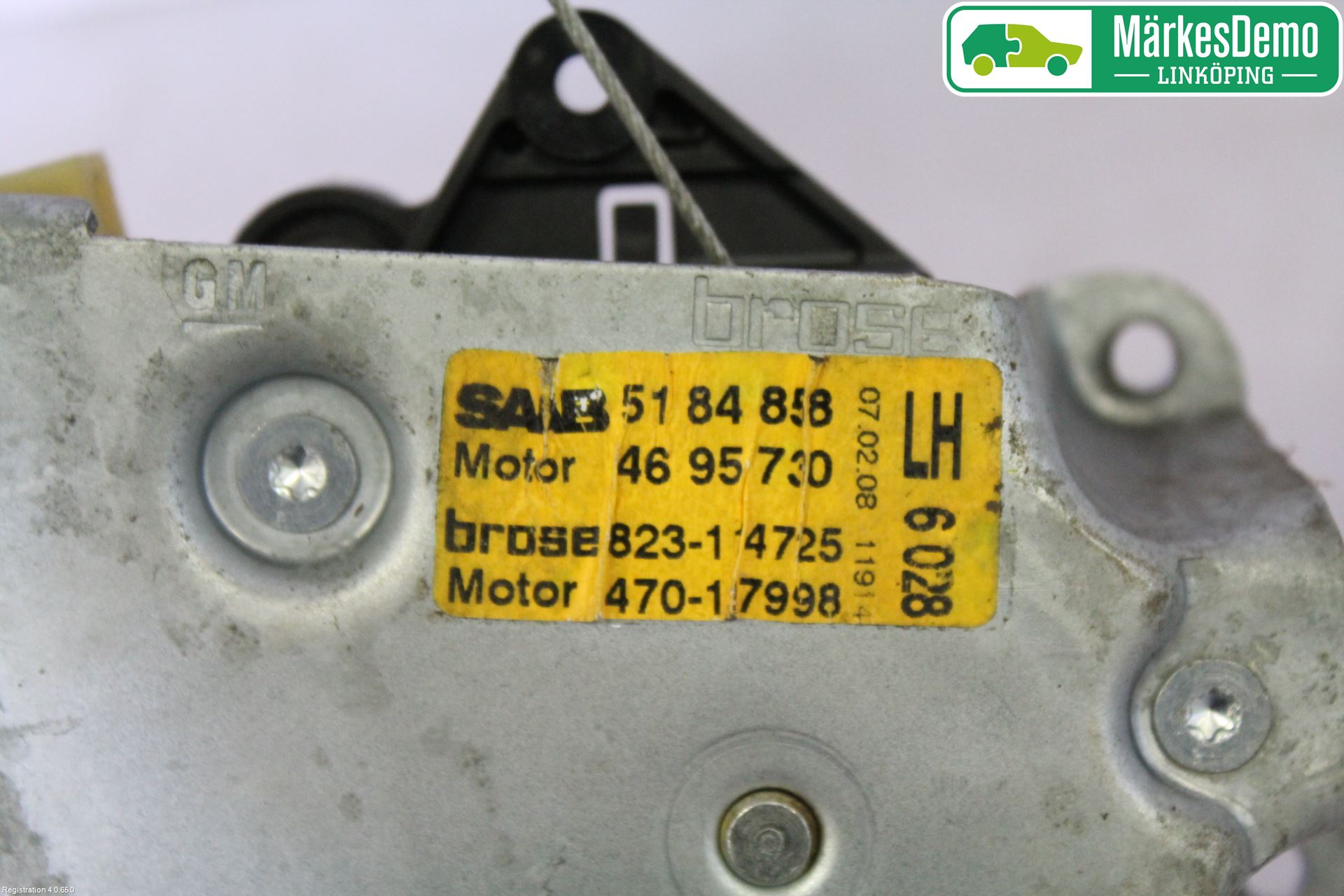 Saab 9-5     06-10 Fönsterhiss El Kompl