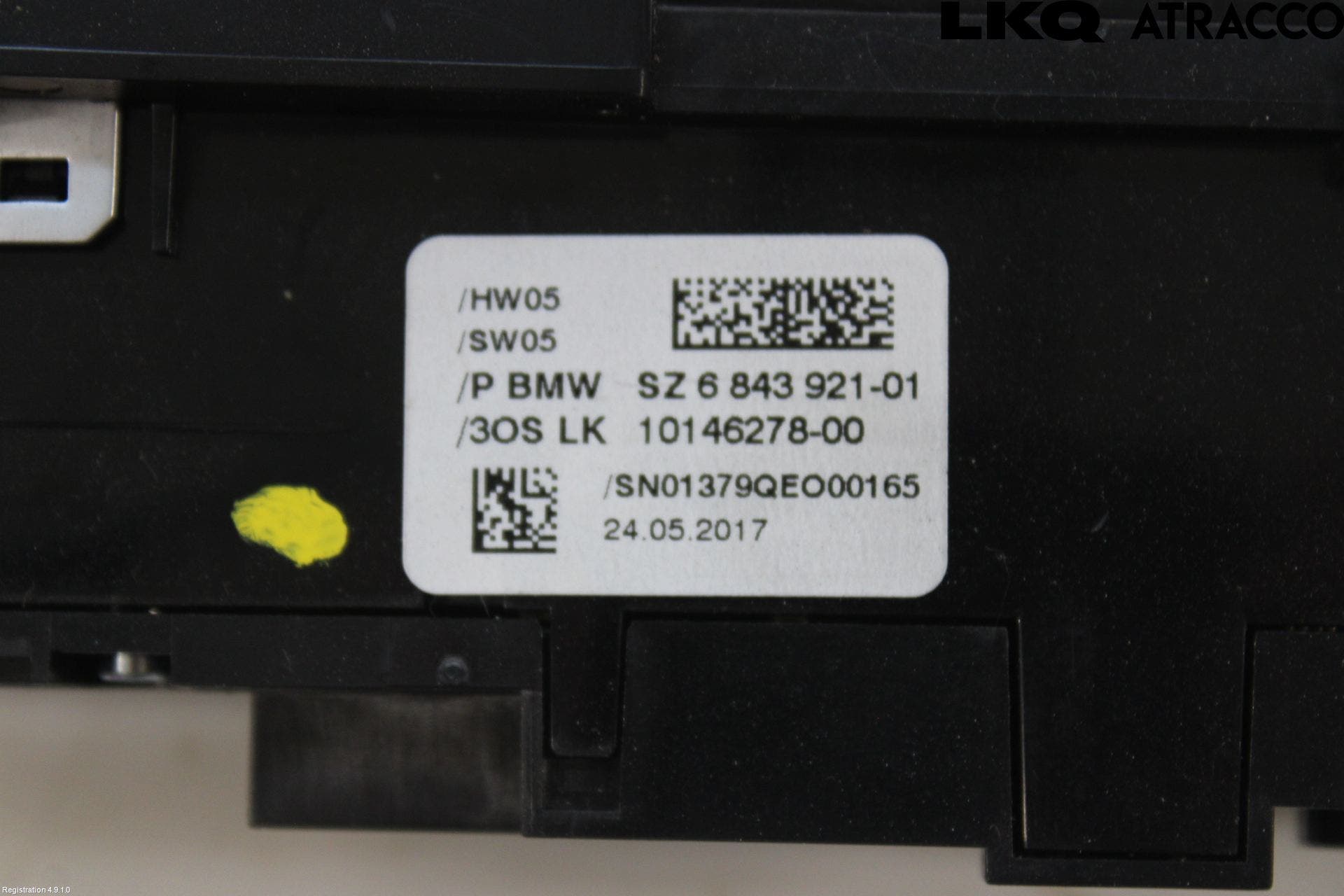 BMW 5 G30/G31/F90 17-23 Strömställare Multifunktion