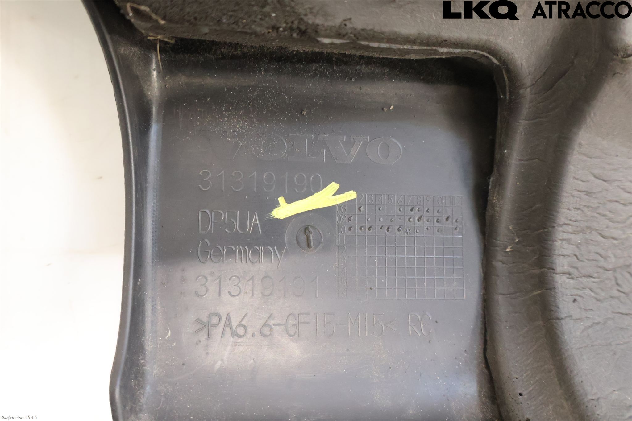 Volvo S60 11-13 Motorkåpa