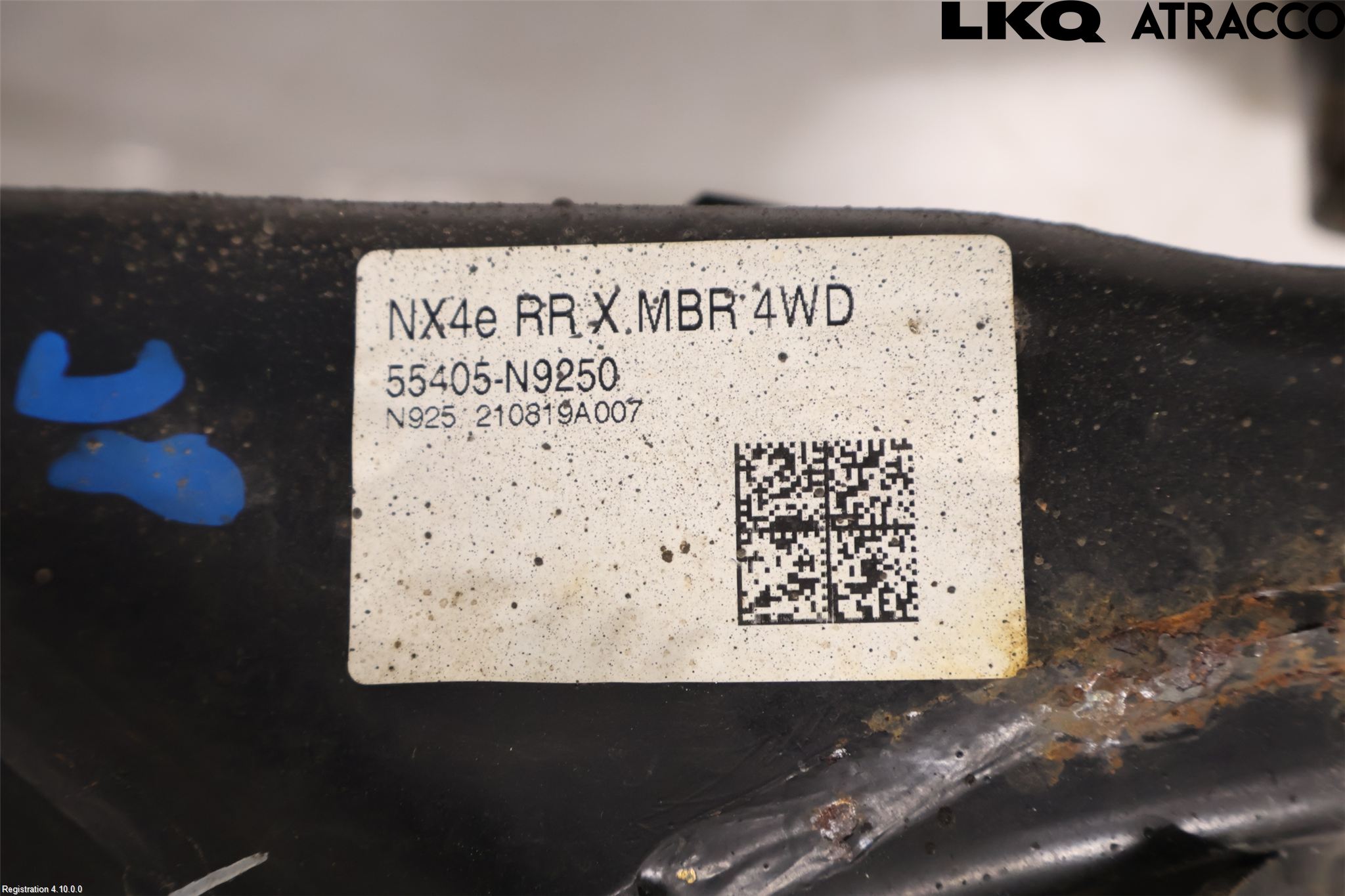 Hyundai TUCSON 05- Bakaxelbalk