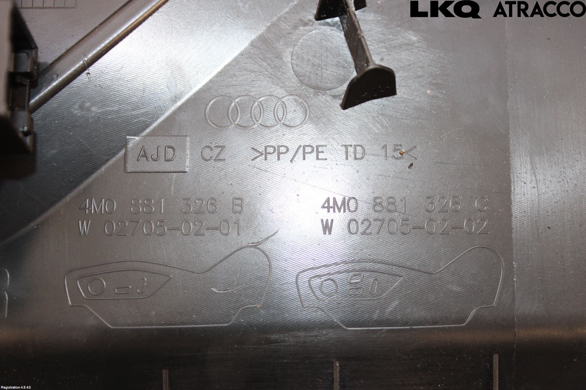 Audi Q7/SQ7 Strömställare Stolregler