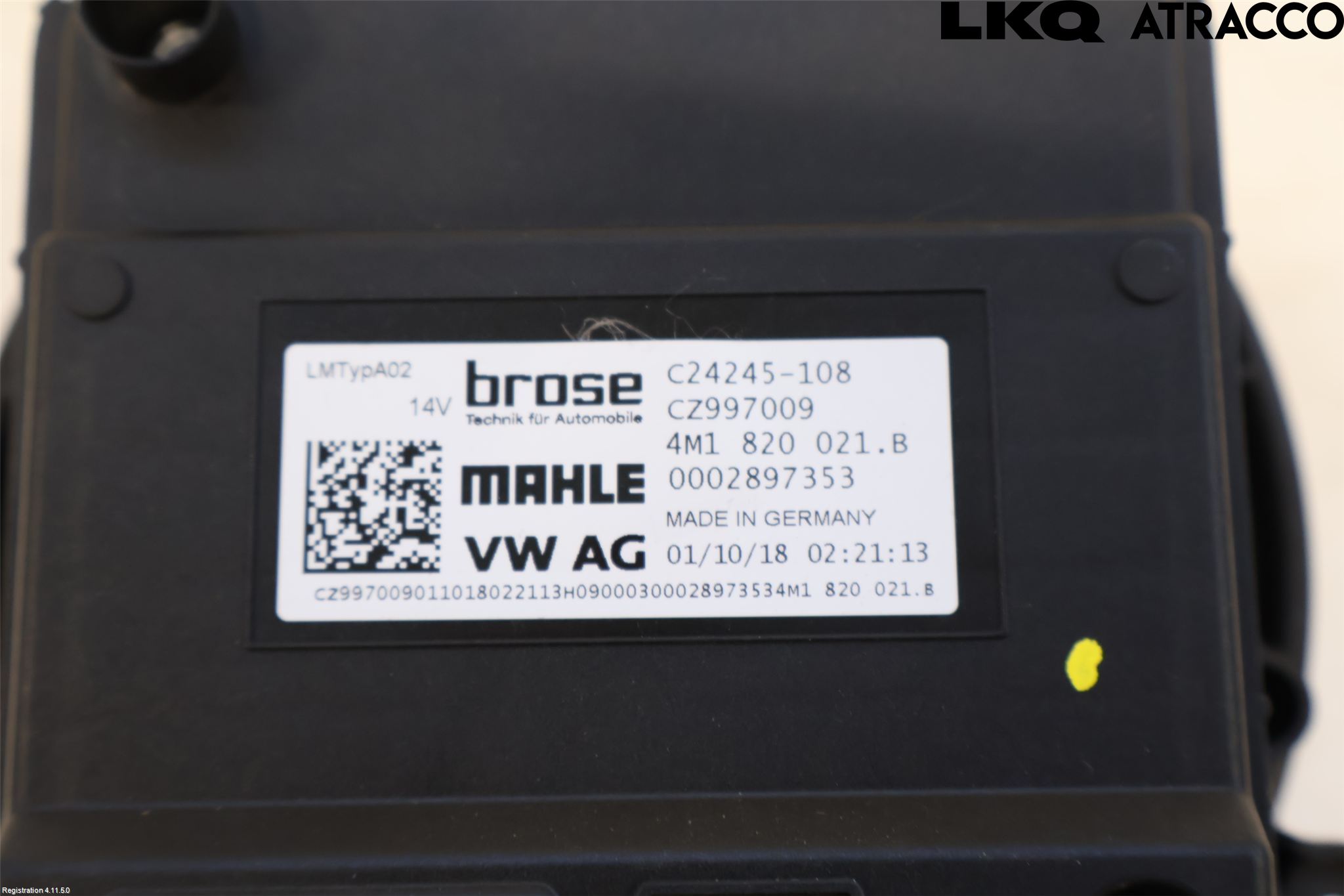 Audi A6 F2/C8 19- Värmefläkt