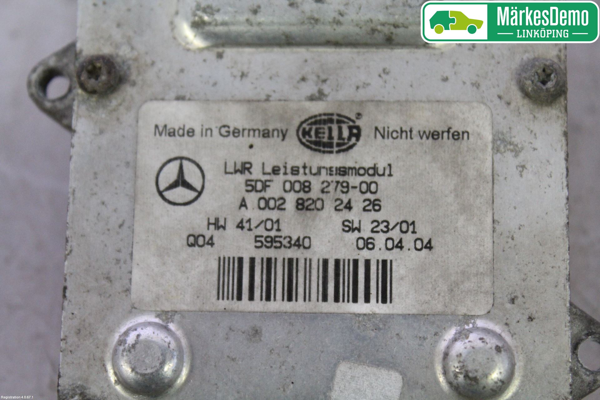 Mercedes-Benz MB E-KLASS (W211) 02-09 Styrenhet Strålkastare