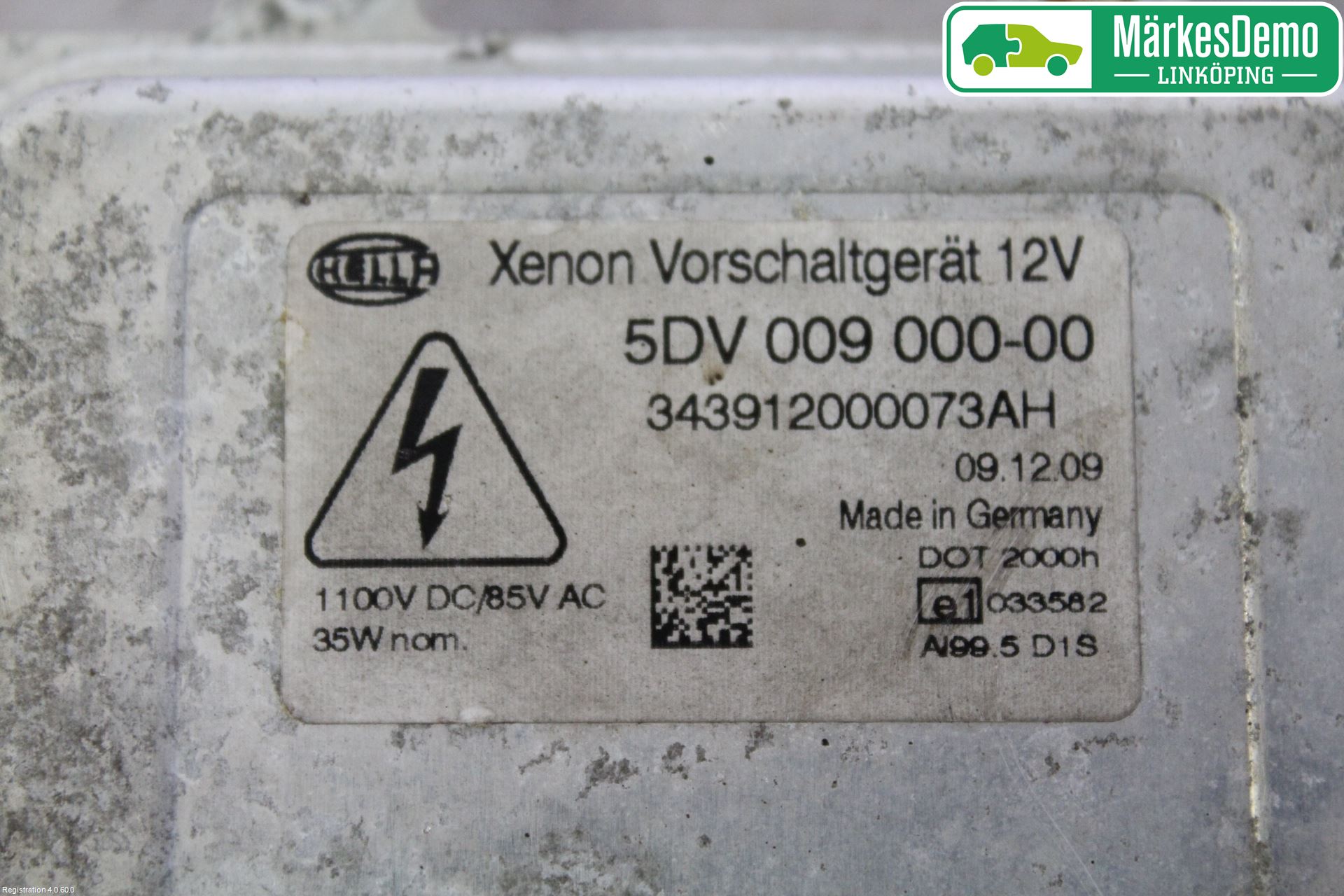 Ford S-MAX 06-15 Styrenhet Strålkastare
