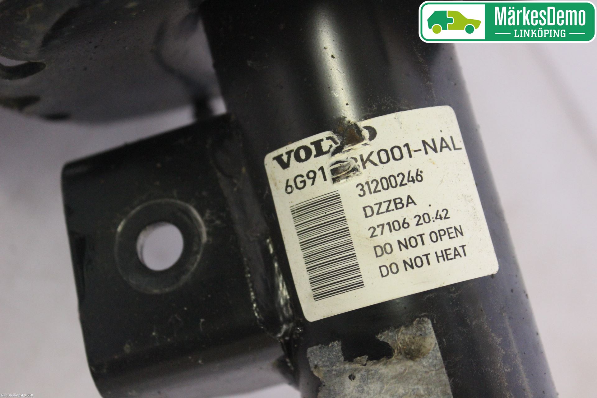 Volvo S80 07-13 Fjäderben Fram Vänster