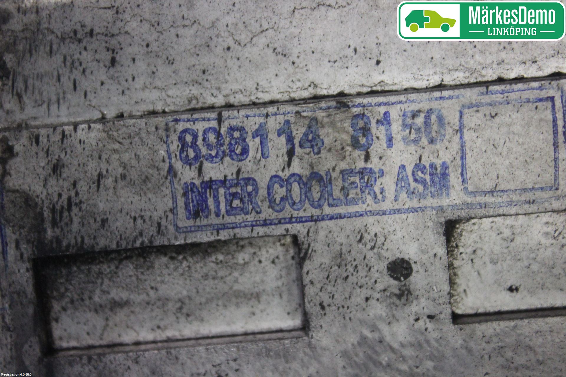 Isuzu D-MAX Laddluft-Intercooler Kyl