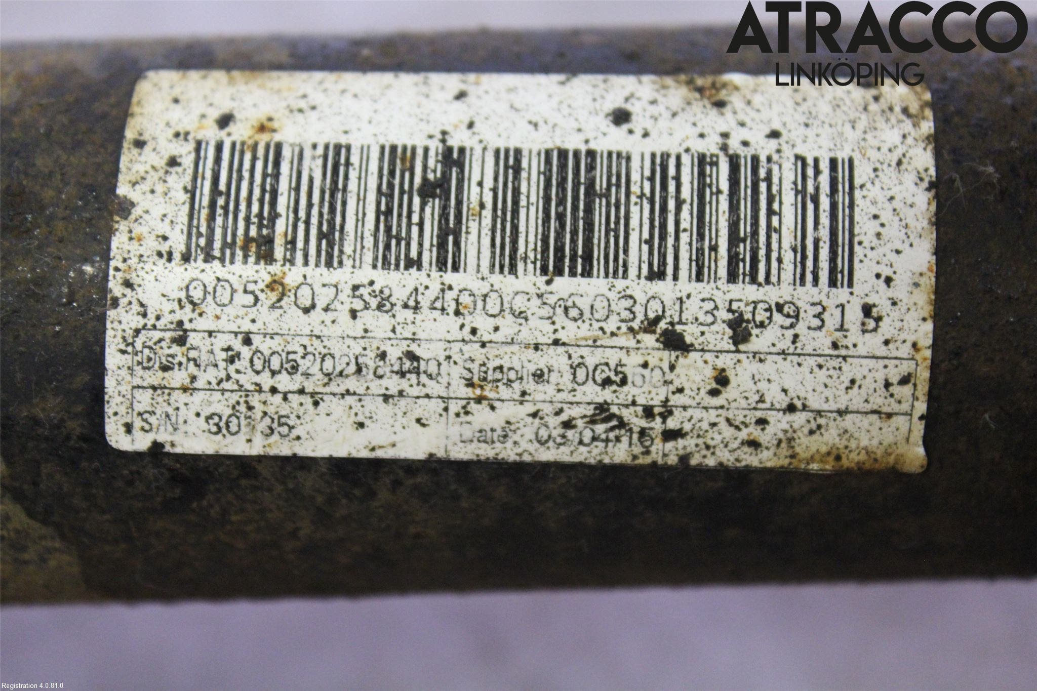 Fiat 500X 15- Fjäderben Bak Höger