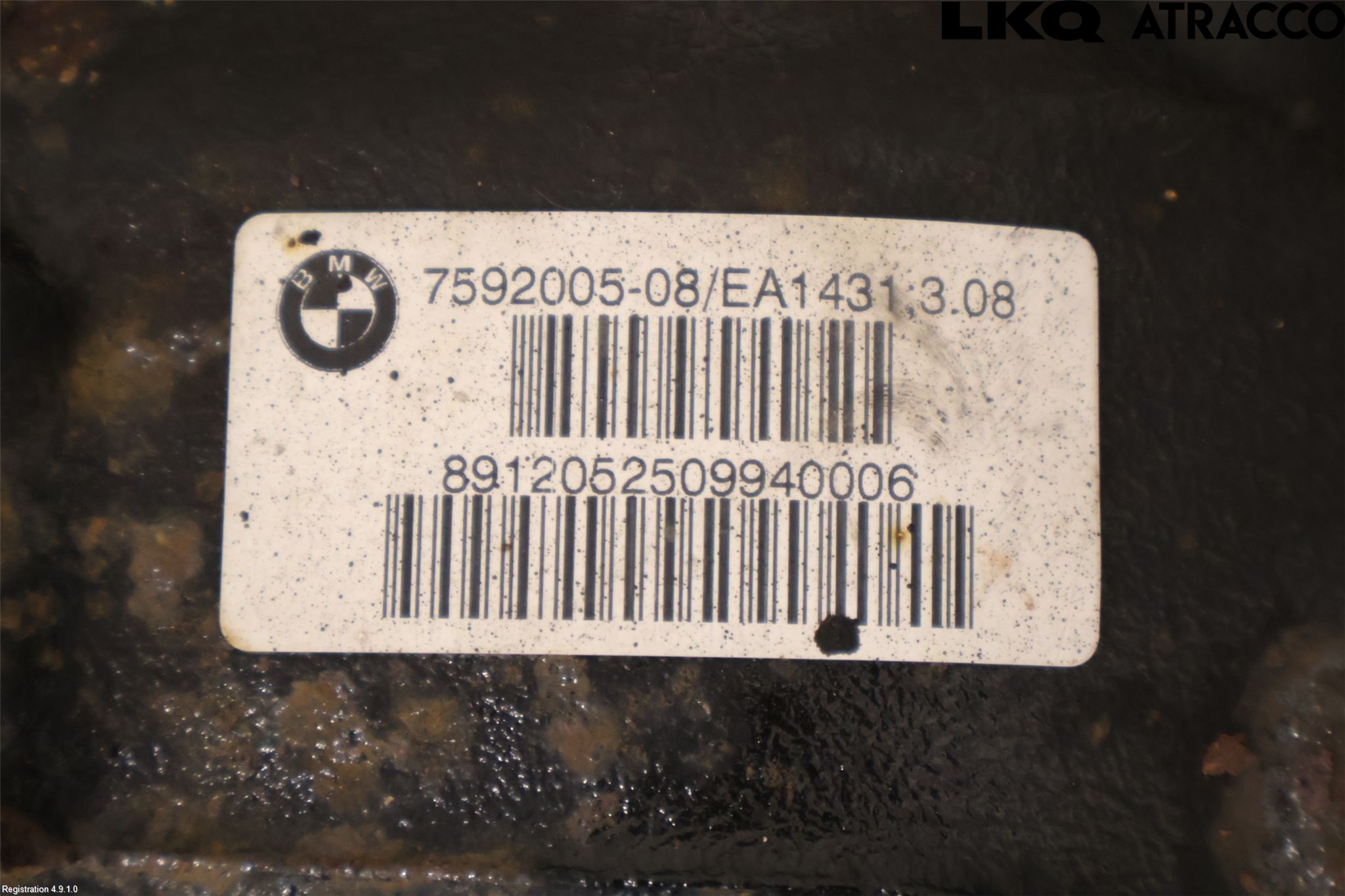 BMW X3 F25 10-17 Bakväxel-Diff