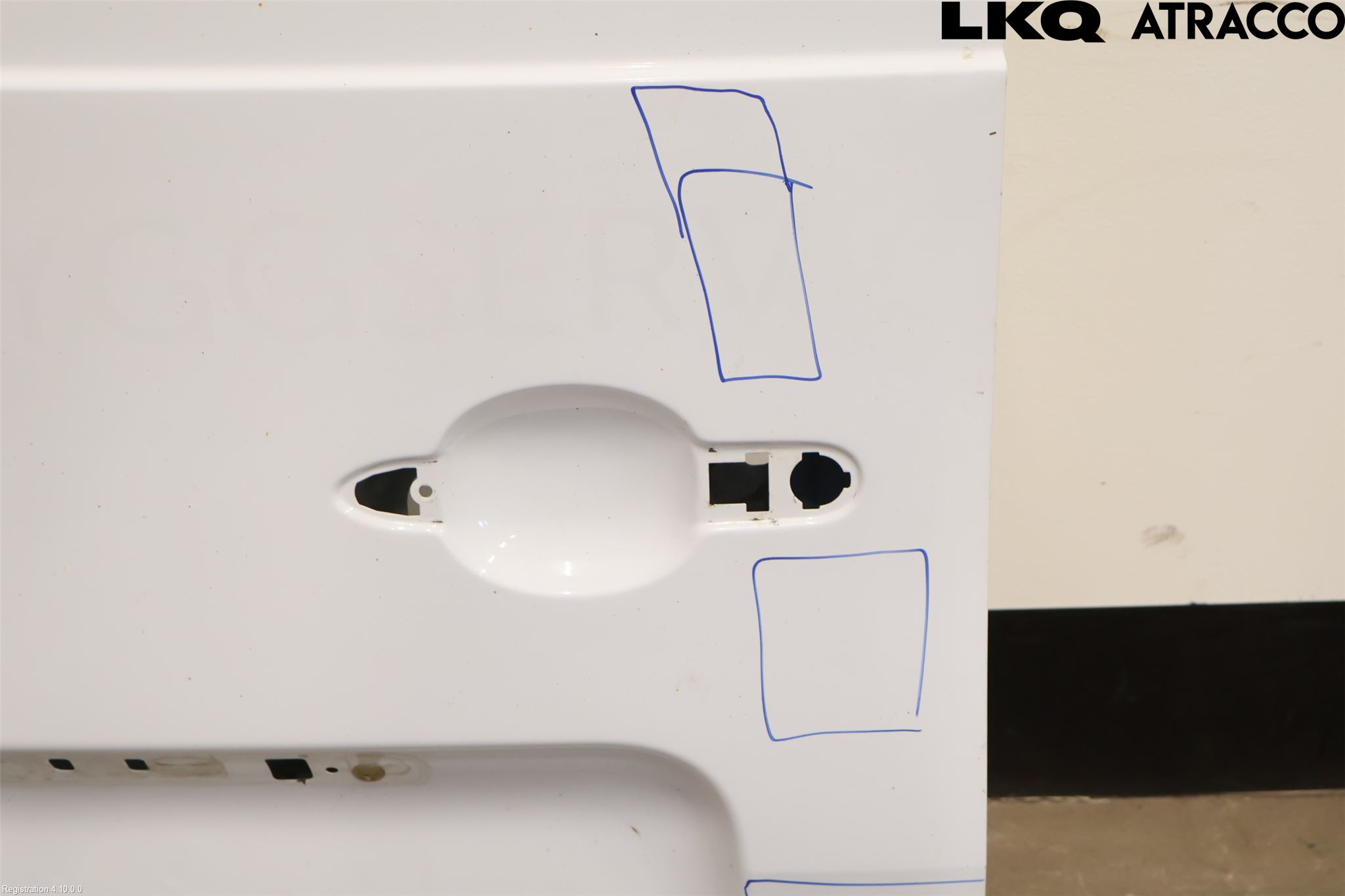 Renault KANGOO II 15-21 Dörruta Bak Van-Skåp Vä