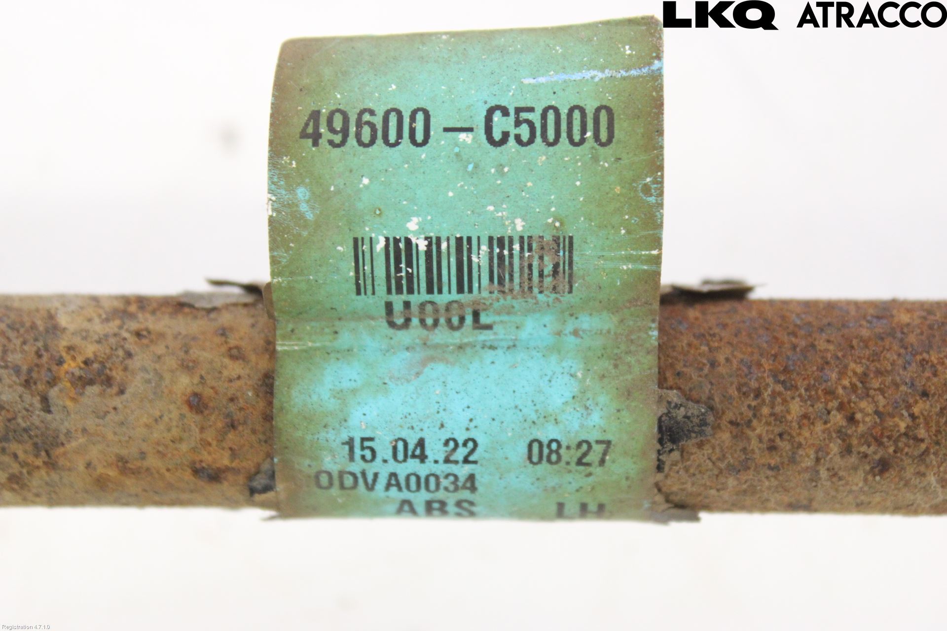 Kia SORENTO 15-20 Drivaxel Bak Vänster