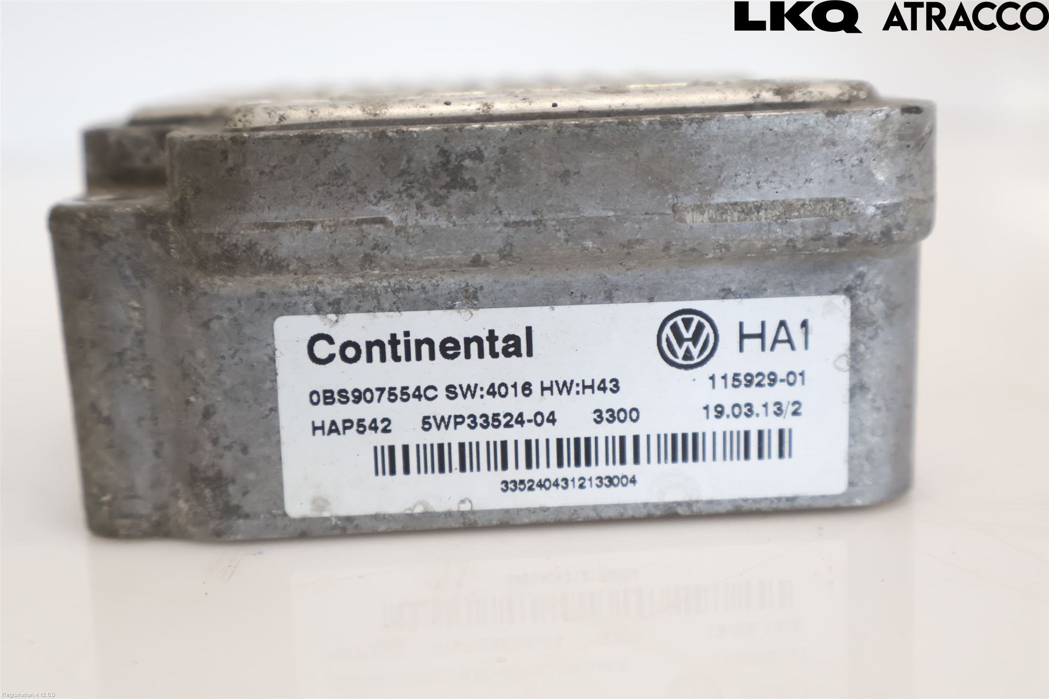 Volkswagen VW PASSAT 11-14 Styrenhet Fyrhjulsdrift