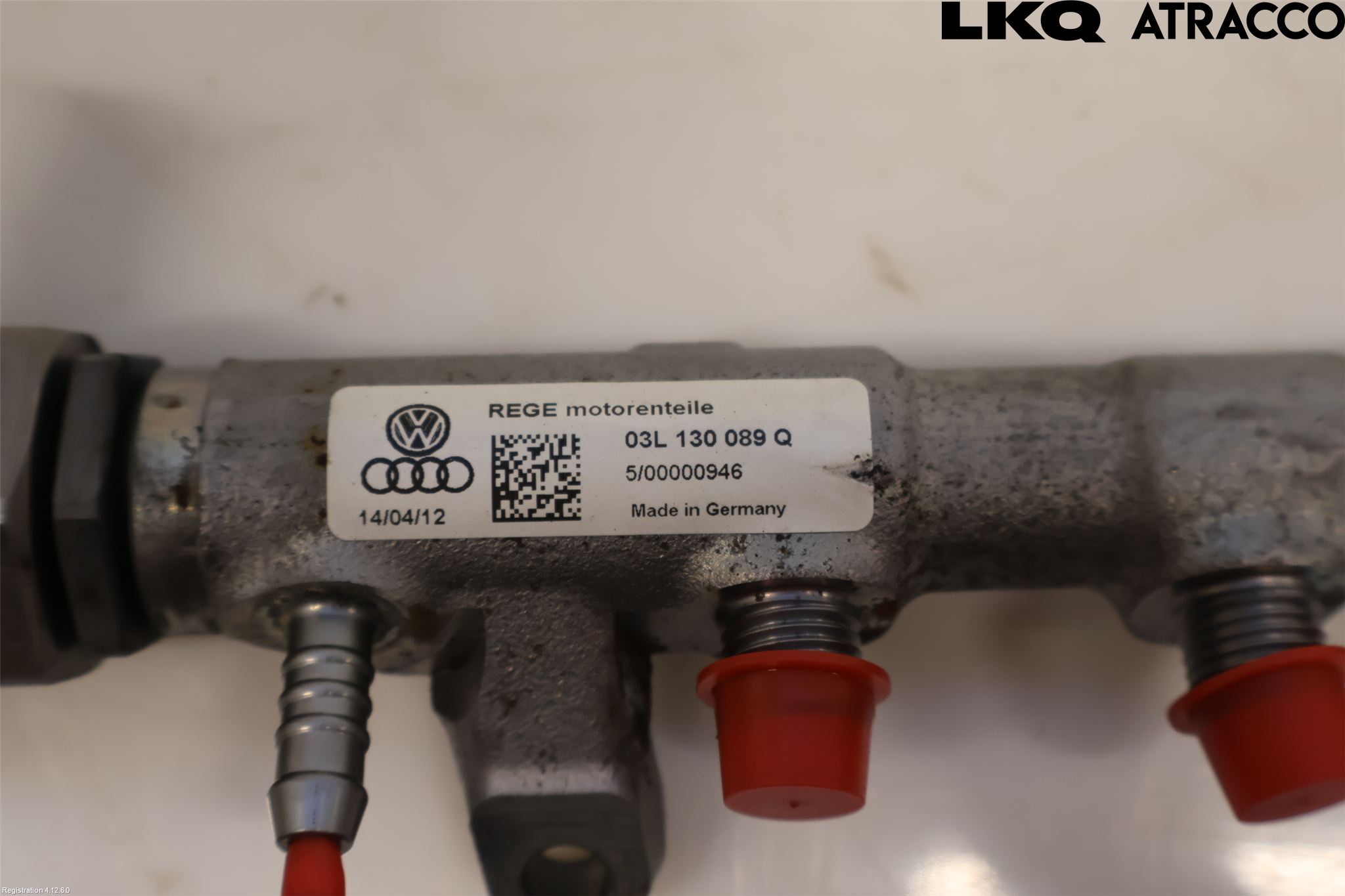 Audi A4 12-15 Injbränslefördelare