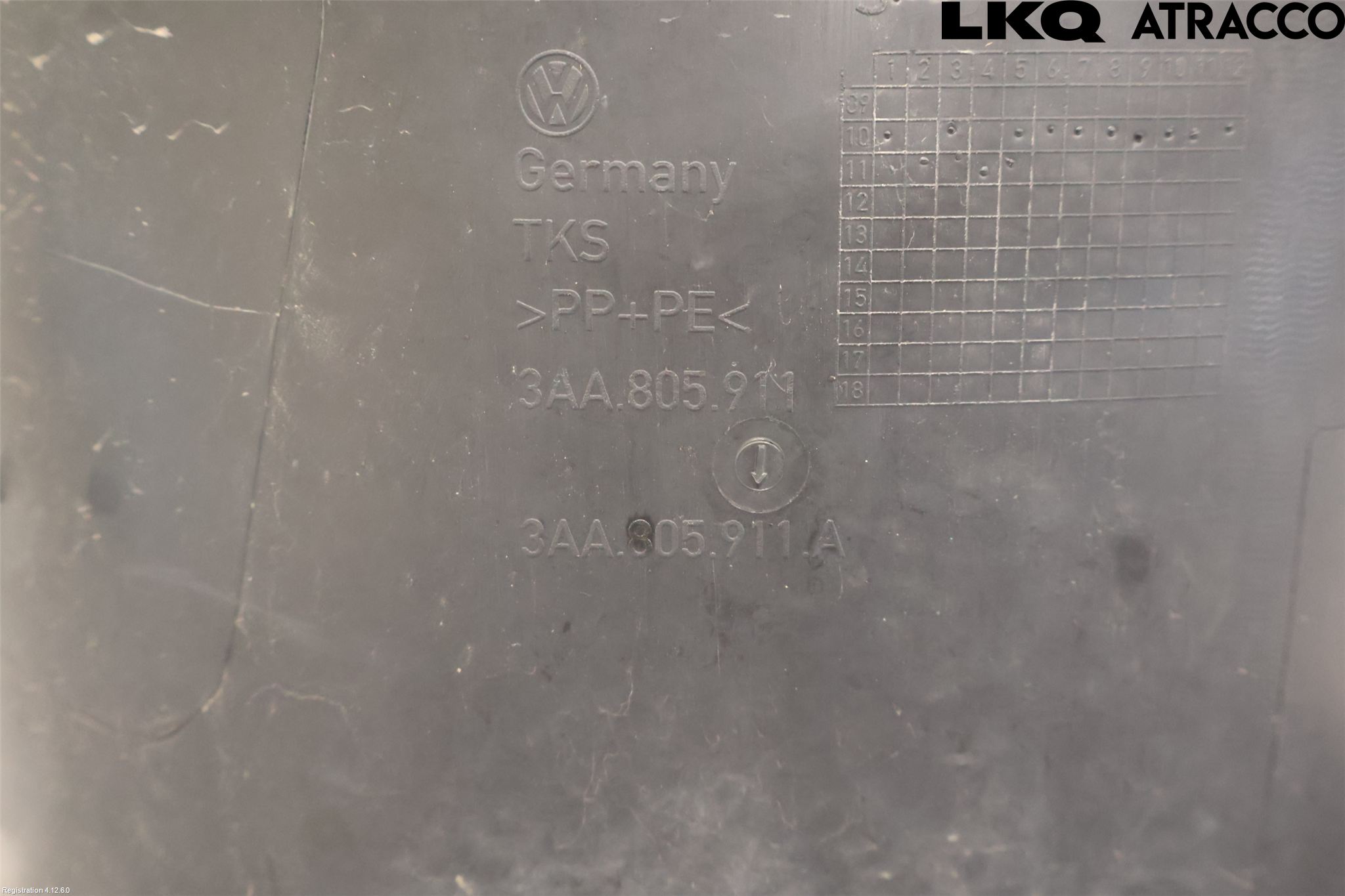 Volkswagen VW PASSAT 11-14 Skärm Inner