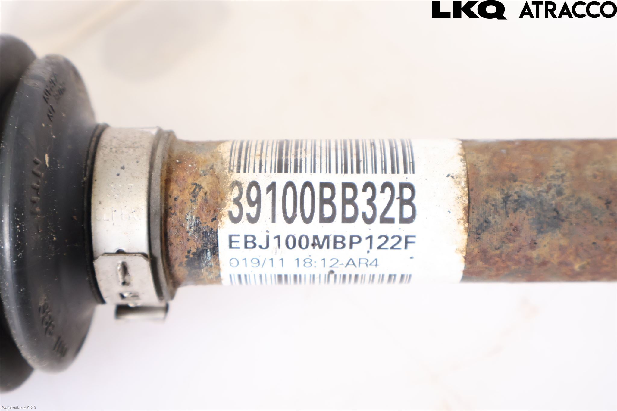 Nissan QASHQAI+2  10-14 Drivaxel Fram Höger