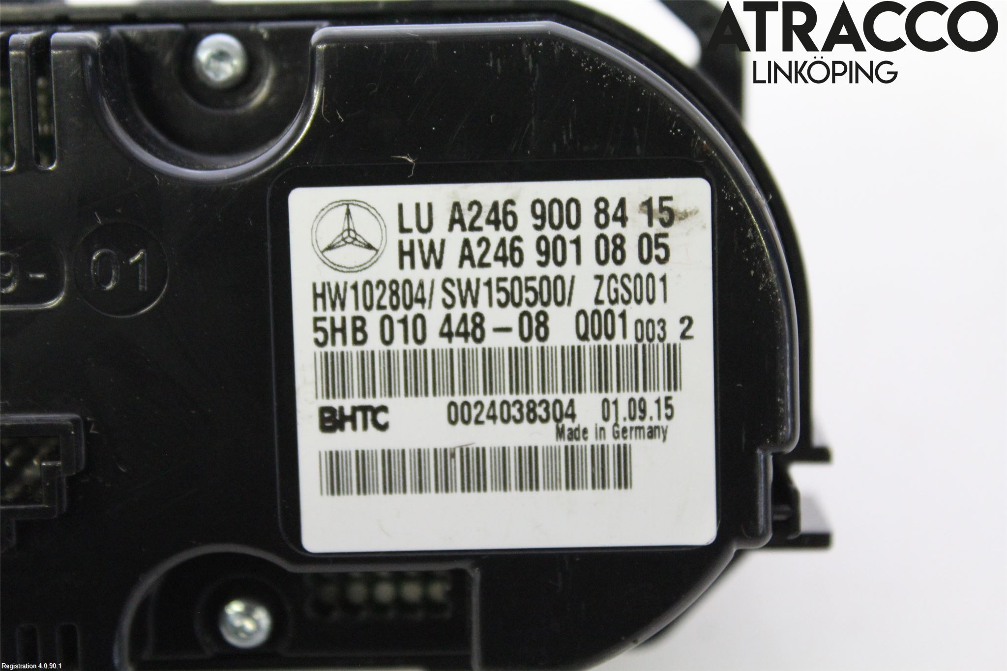 Mercedes-Benz MB CLA-KLASS (C117/X117) 13-19 Ac Styrenhet Ac Manöveren