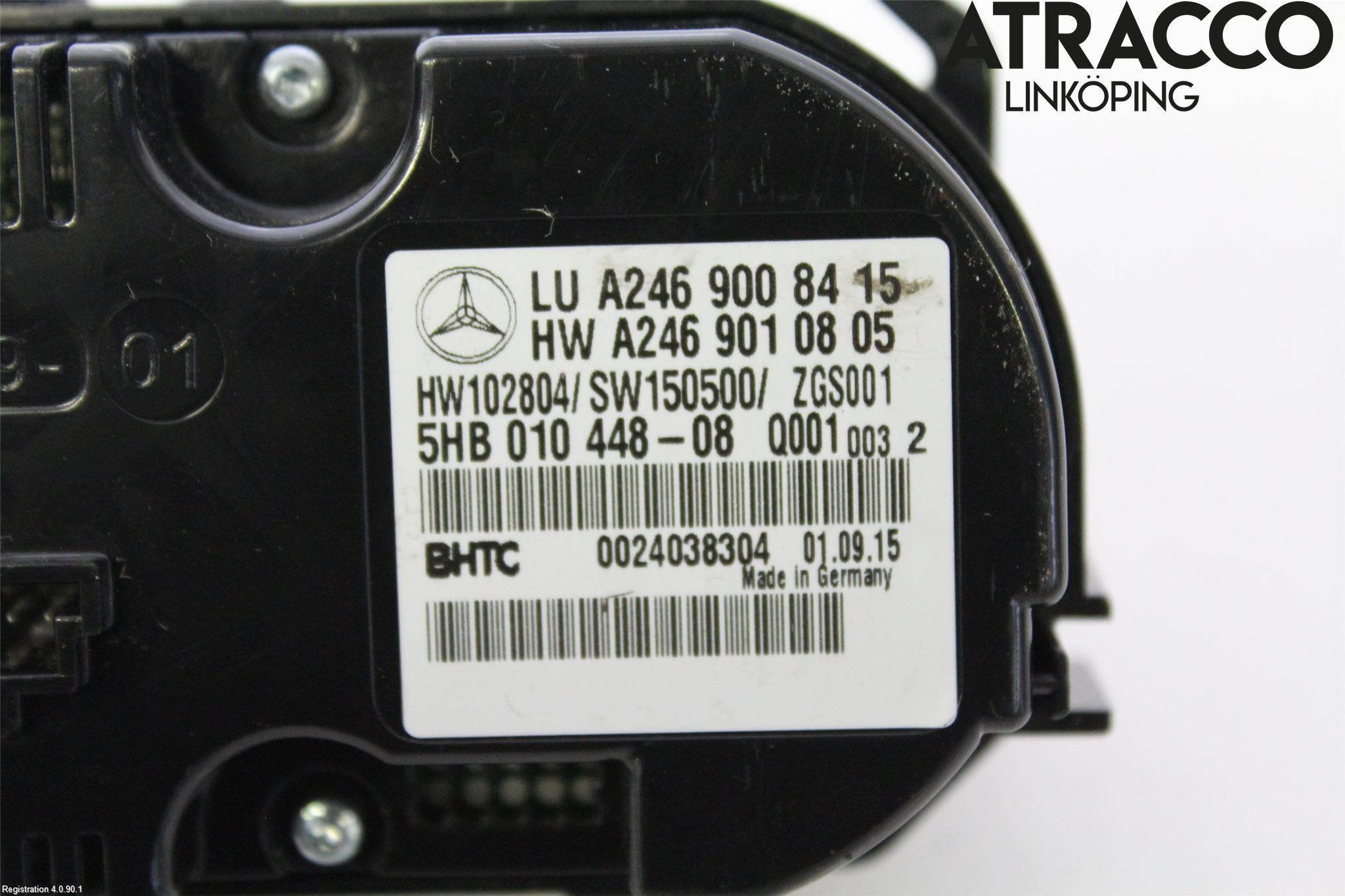 Mercedes-Benz MB CLA-KLASS (C117/X117) 13-19 Ac Styrenhet Ac Manöveren