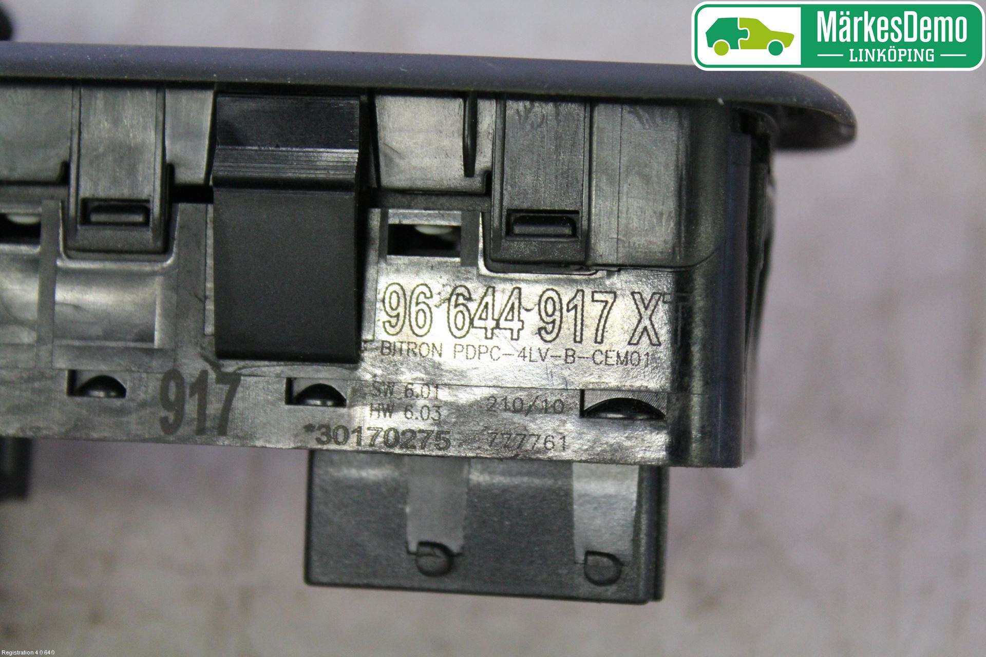 Peugeot 308 08-13 Strömställare Elhiss