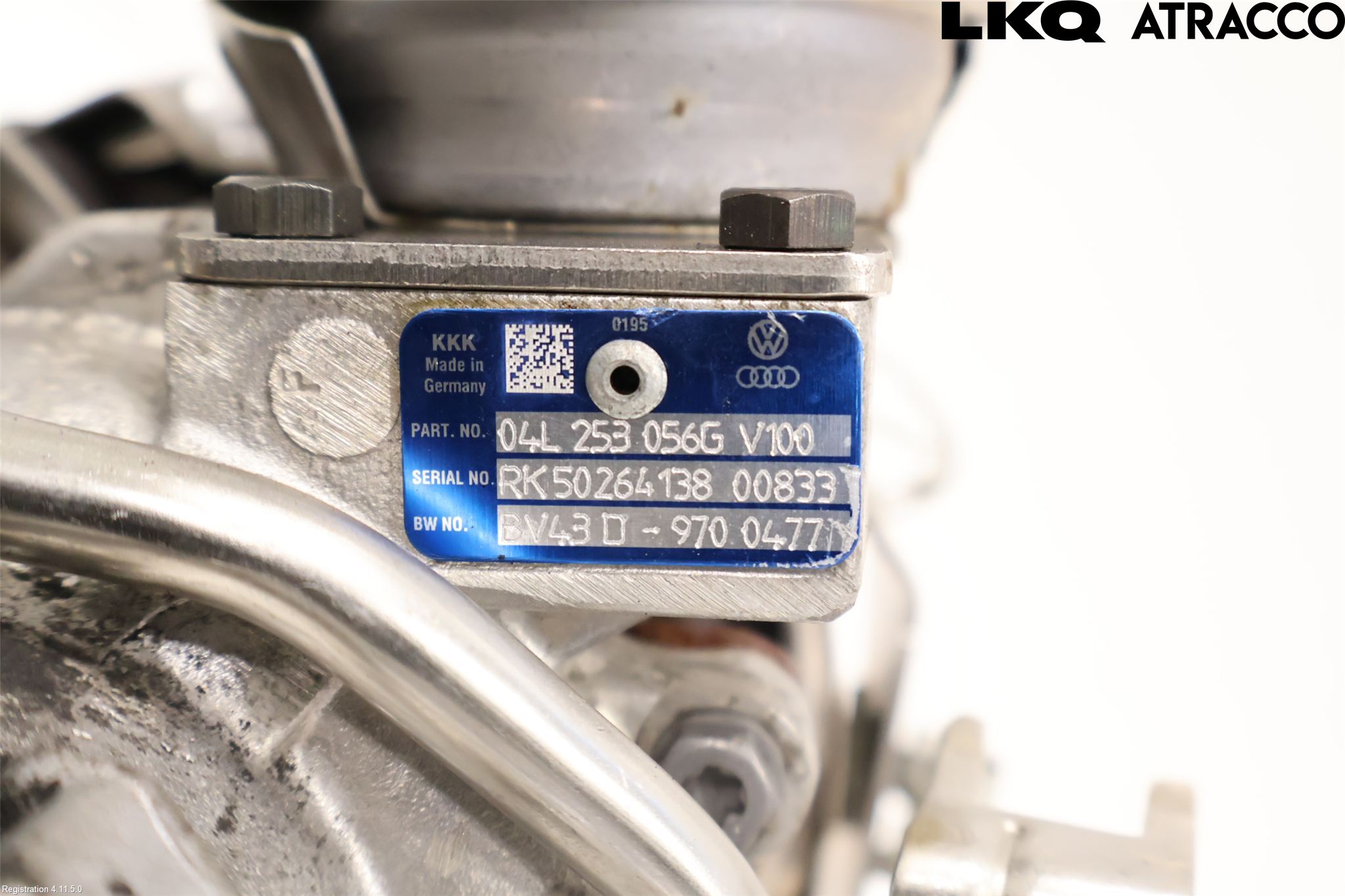 Volkswagen VW PASSAT 15-19 Turboaggregat