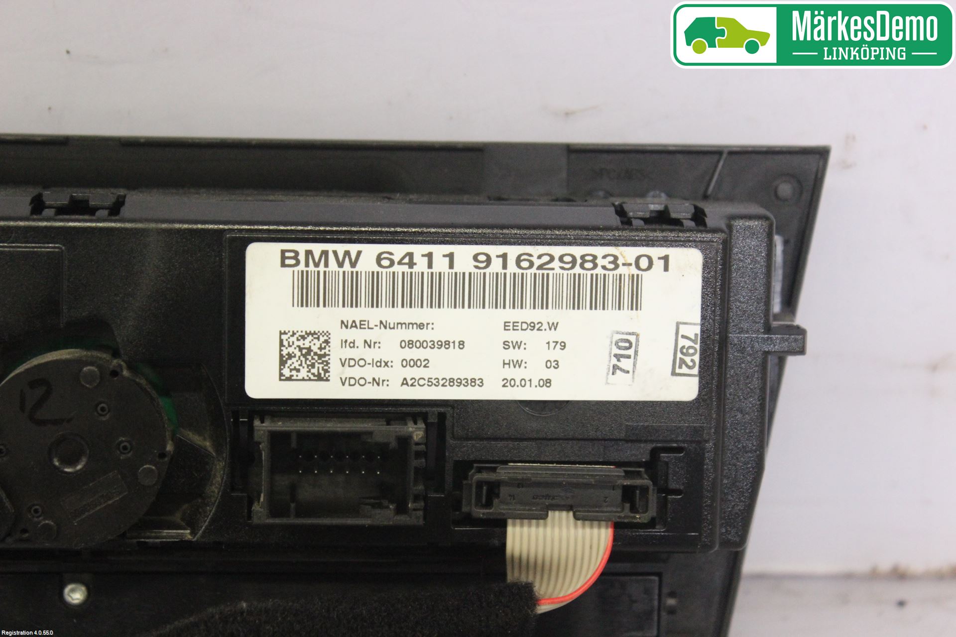 BMW 3 E90/91 SED/TOU 05-12 Ac Styrenhet Ac Manöveren