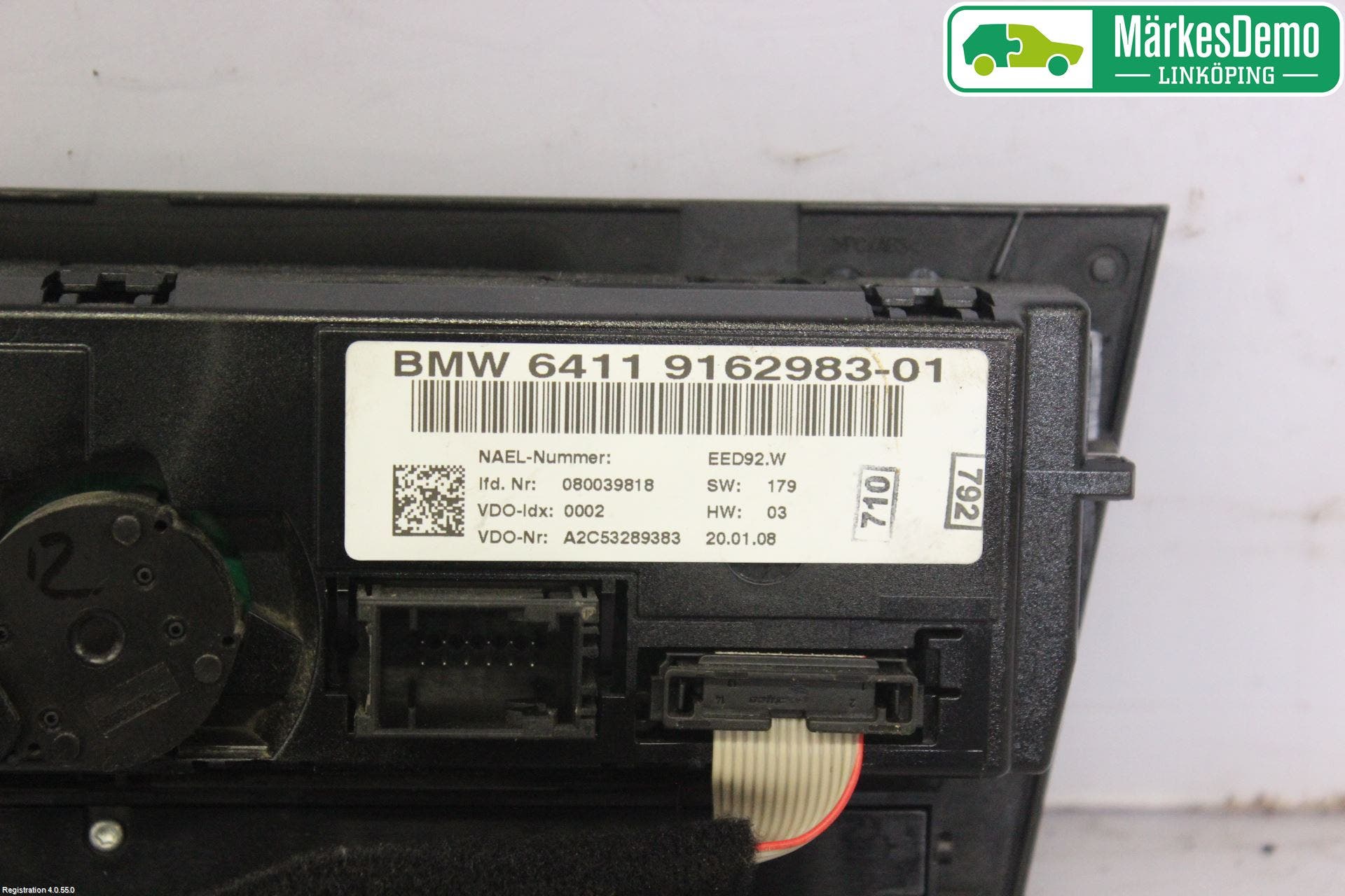 BMW 3 E90/91 SED/TOU 05-12 Ac Styrenhet Ac Manöveren
