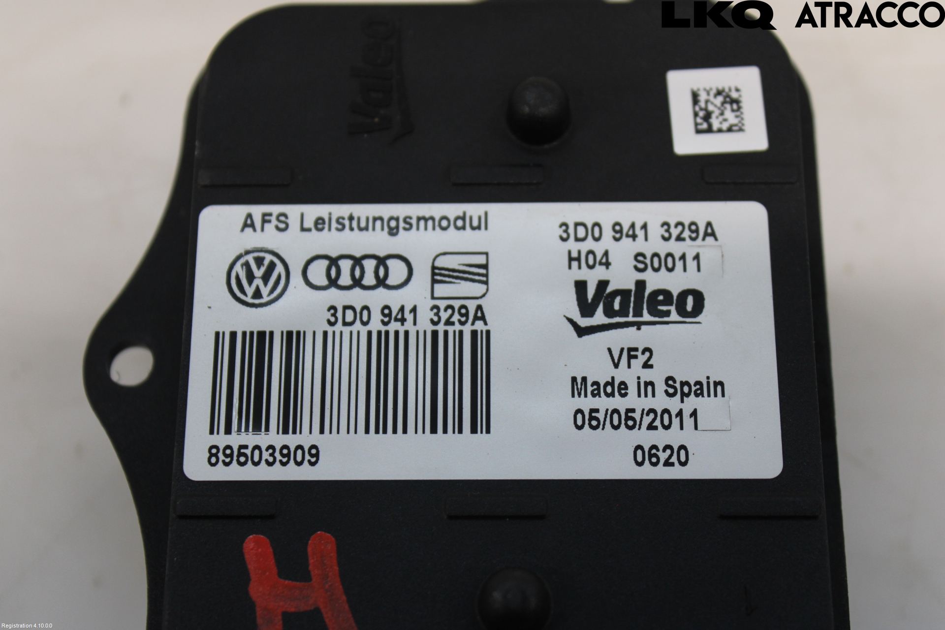Volkswagen VW PASSAT 11-14 Styrenhet Strålkastare