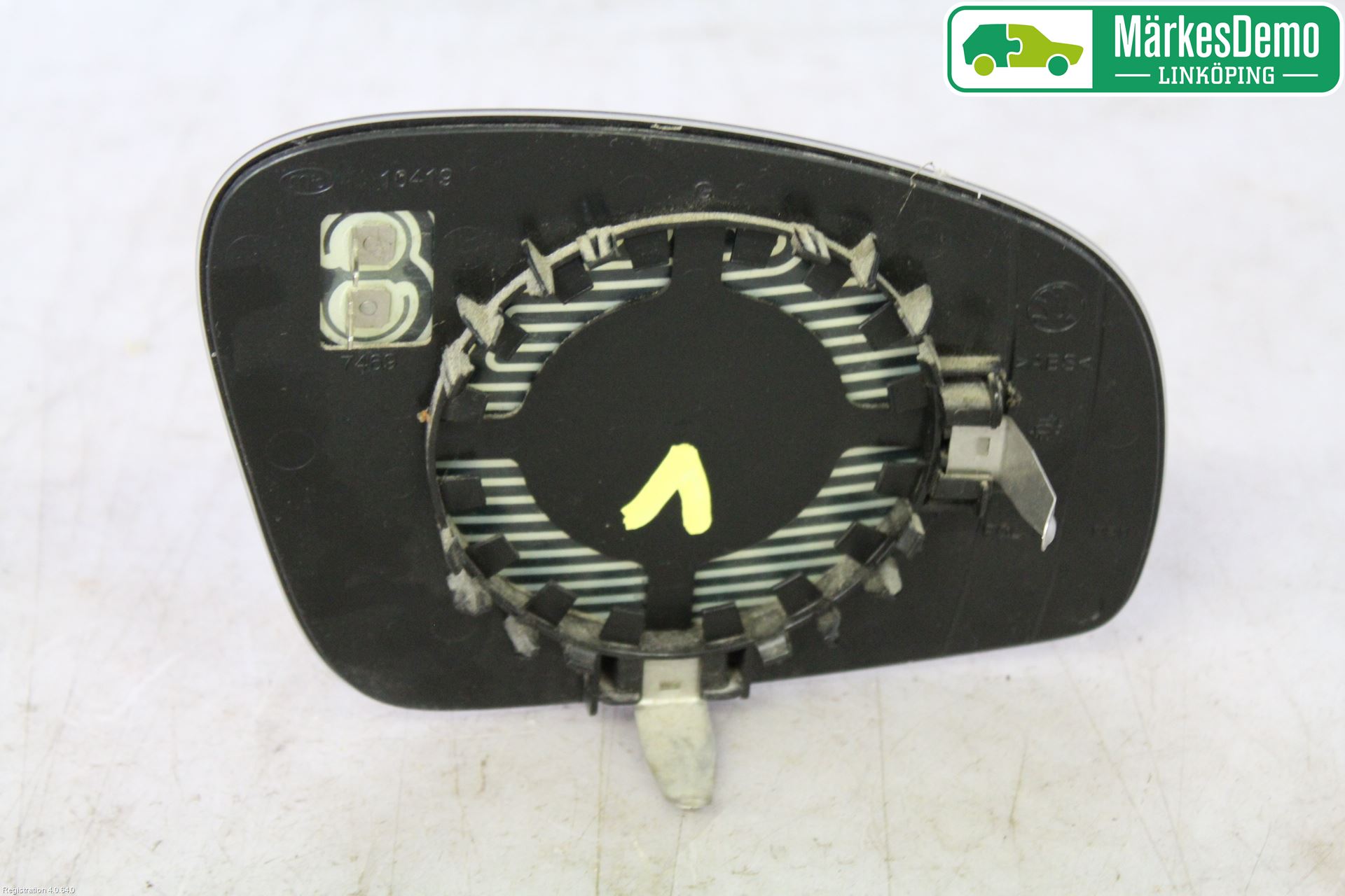 Skoda FABIA 07-14 Spegelglas Vä