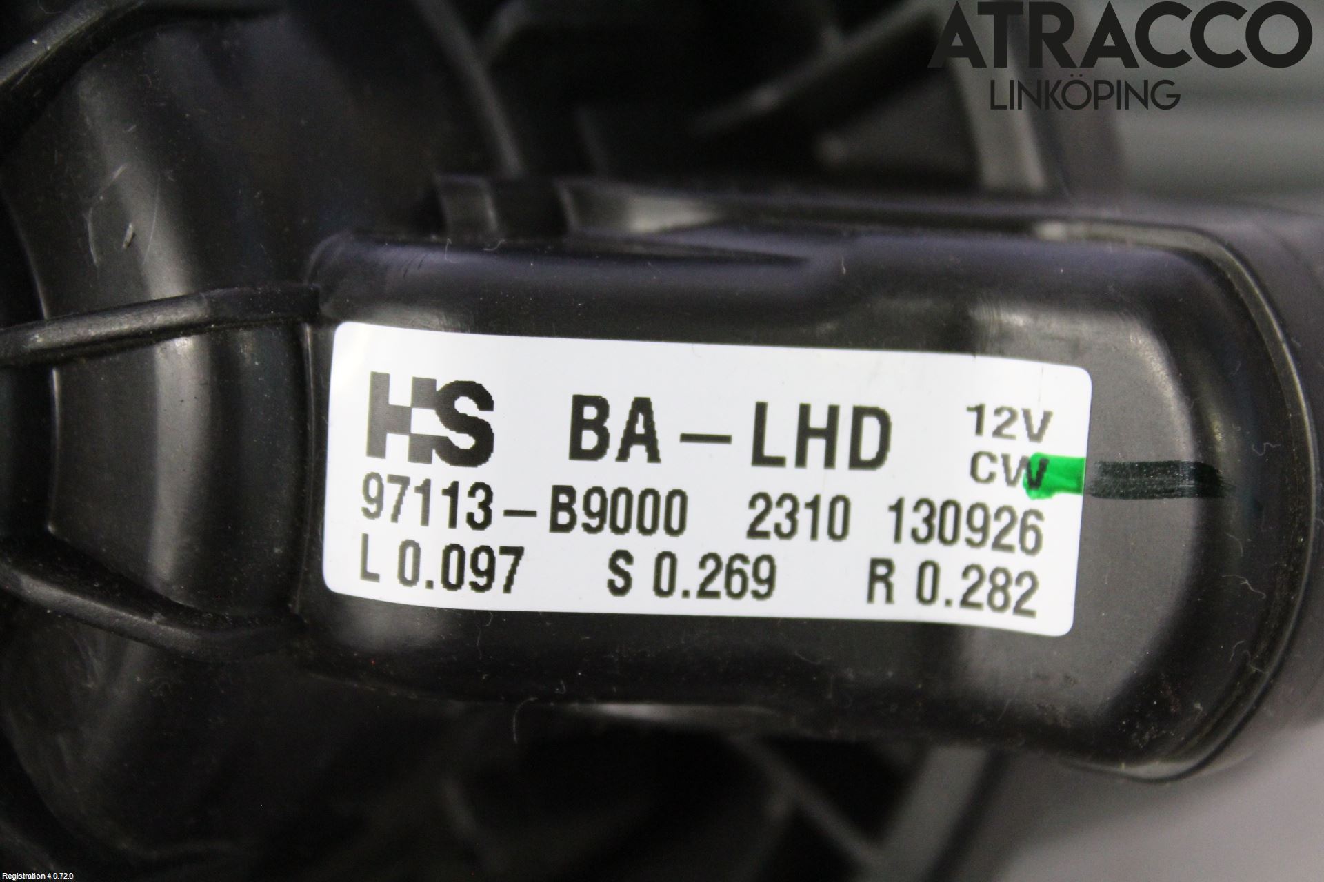 Hyundai i10 BA 14-16 Värmefläkt