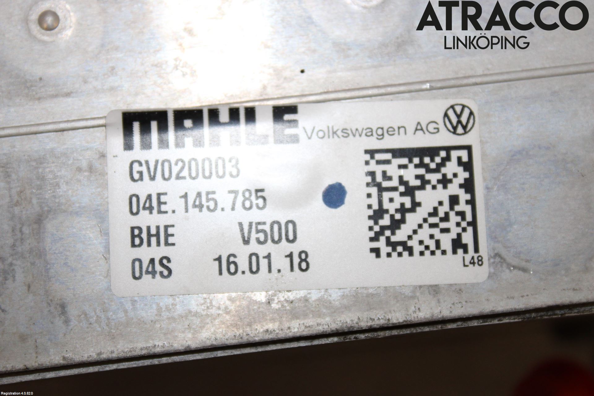 Skoda KAROQ 18- Laddluft-Intercooler Kyl