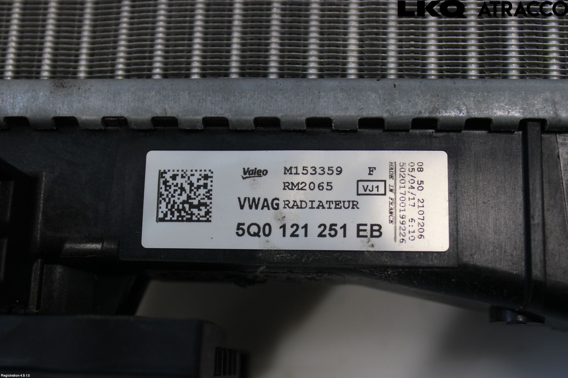 Volkswagen VW GOLF SPORTSVAN 15-20 Kylare Man
