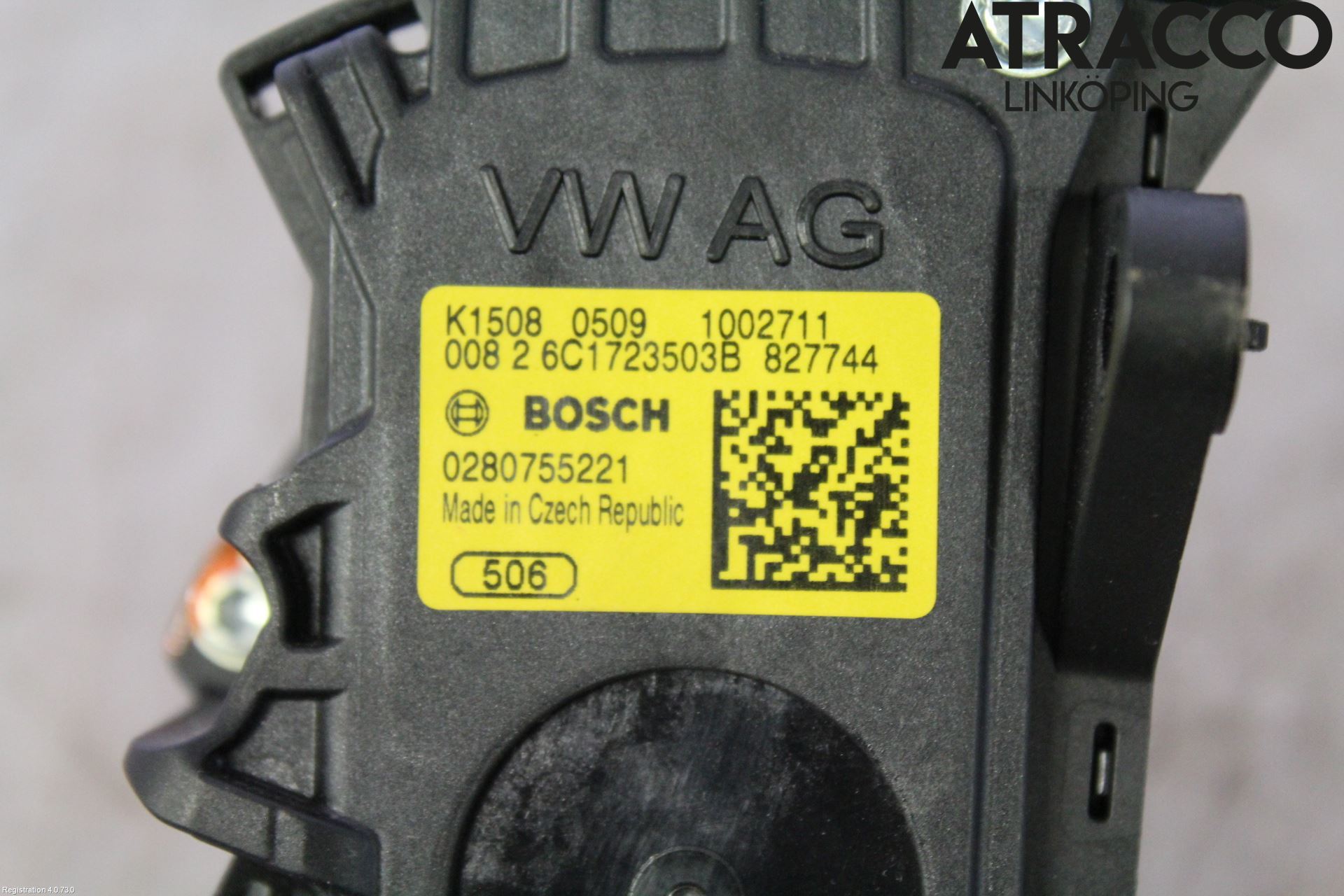 Volkswagen VW POLO 10-17 Gaspedal