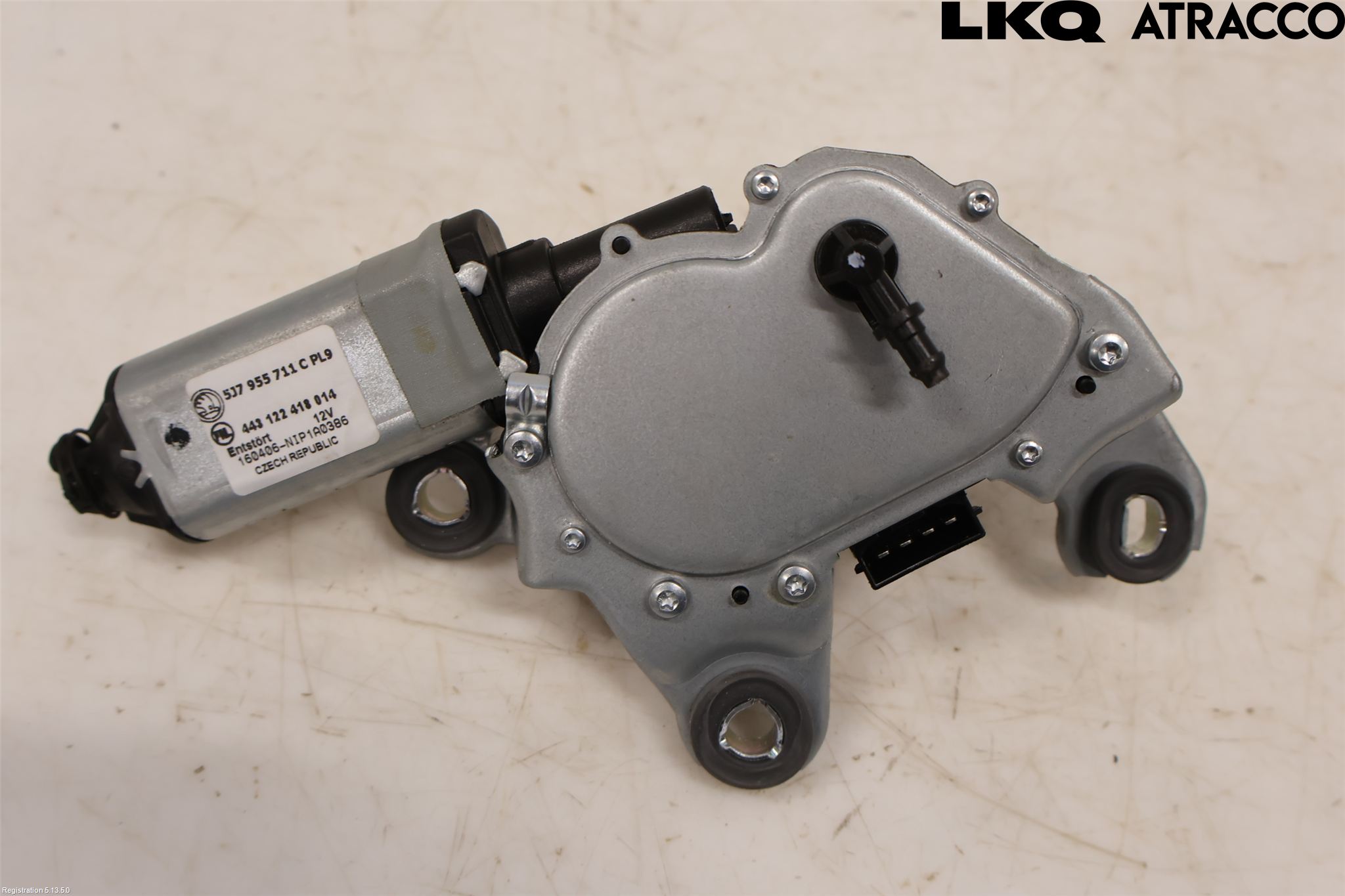 Skoda YETI Torkarmotor Baklucka