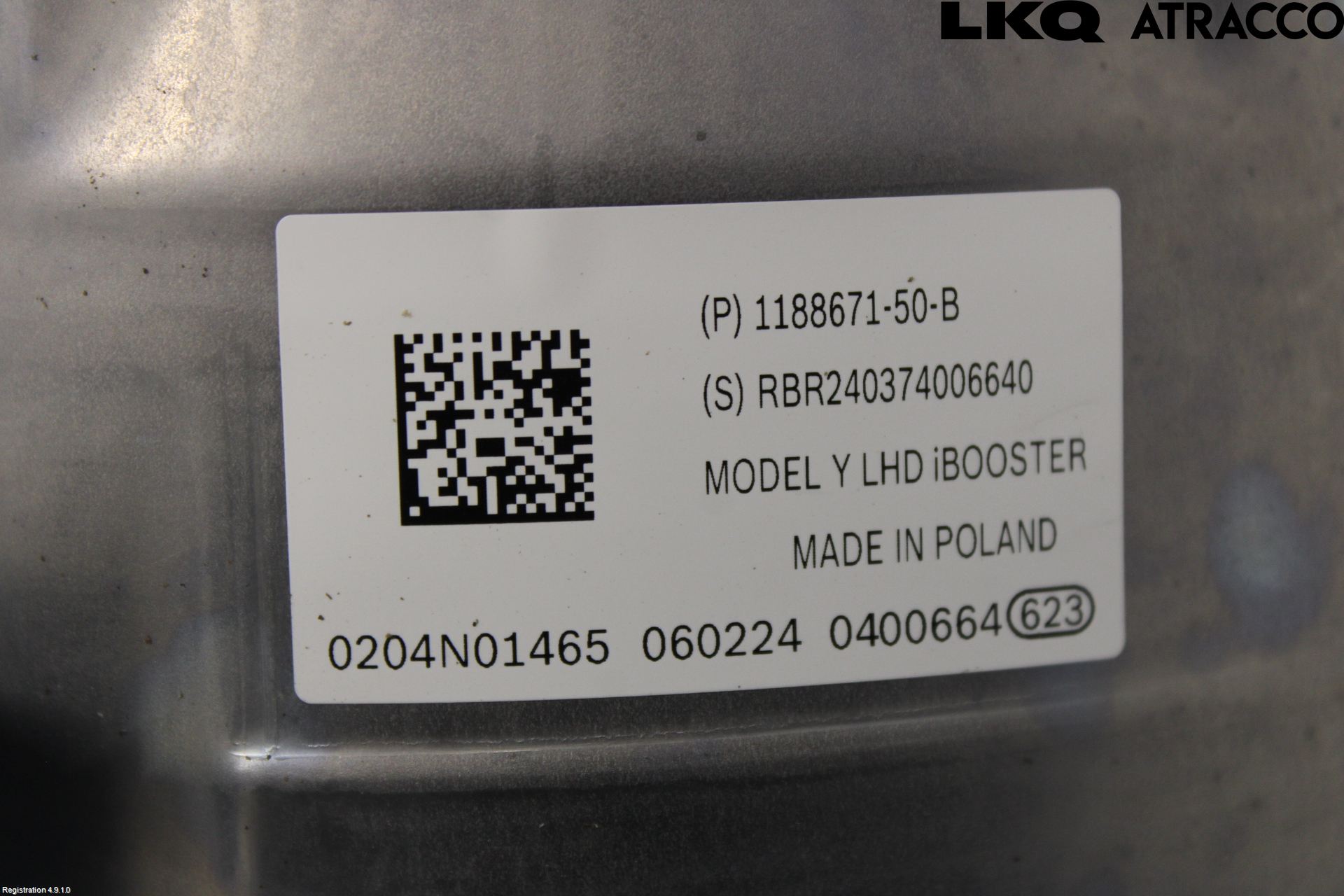 Tesla MODEL Y 21- Bromsservo