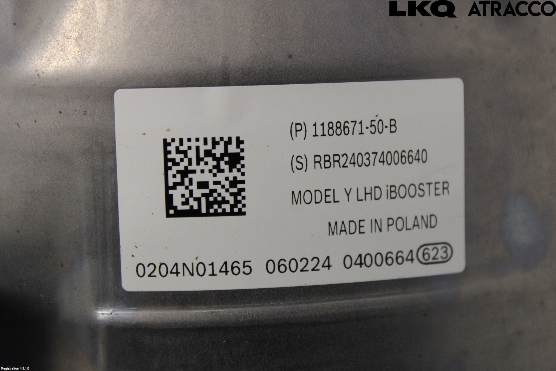 Tesla MODEL Y 21- Bromsservo