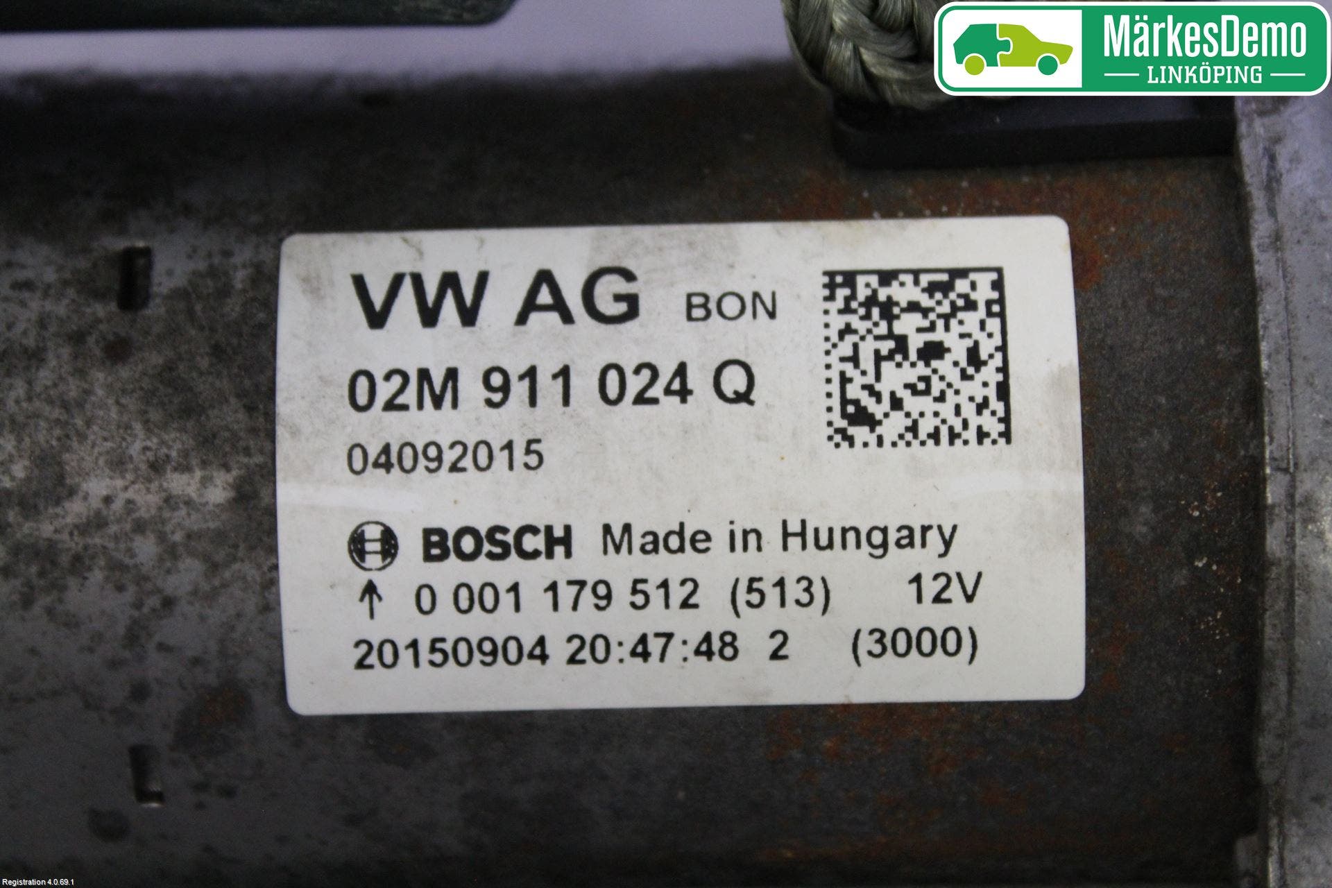 Skoda FABIA 15-21 Startmotor