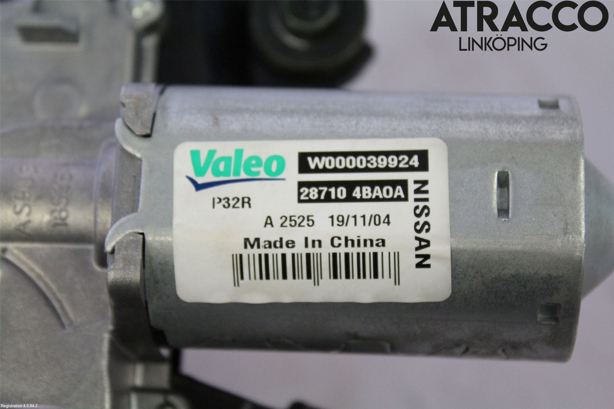 Nissan X-TRAIL 14-21 Torkarmotor Baklucka