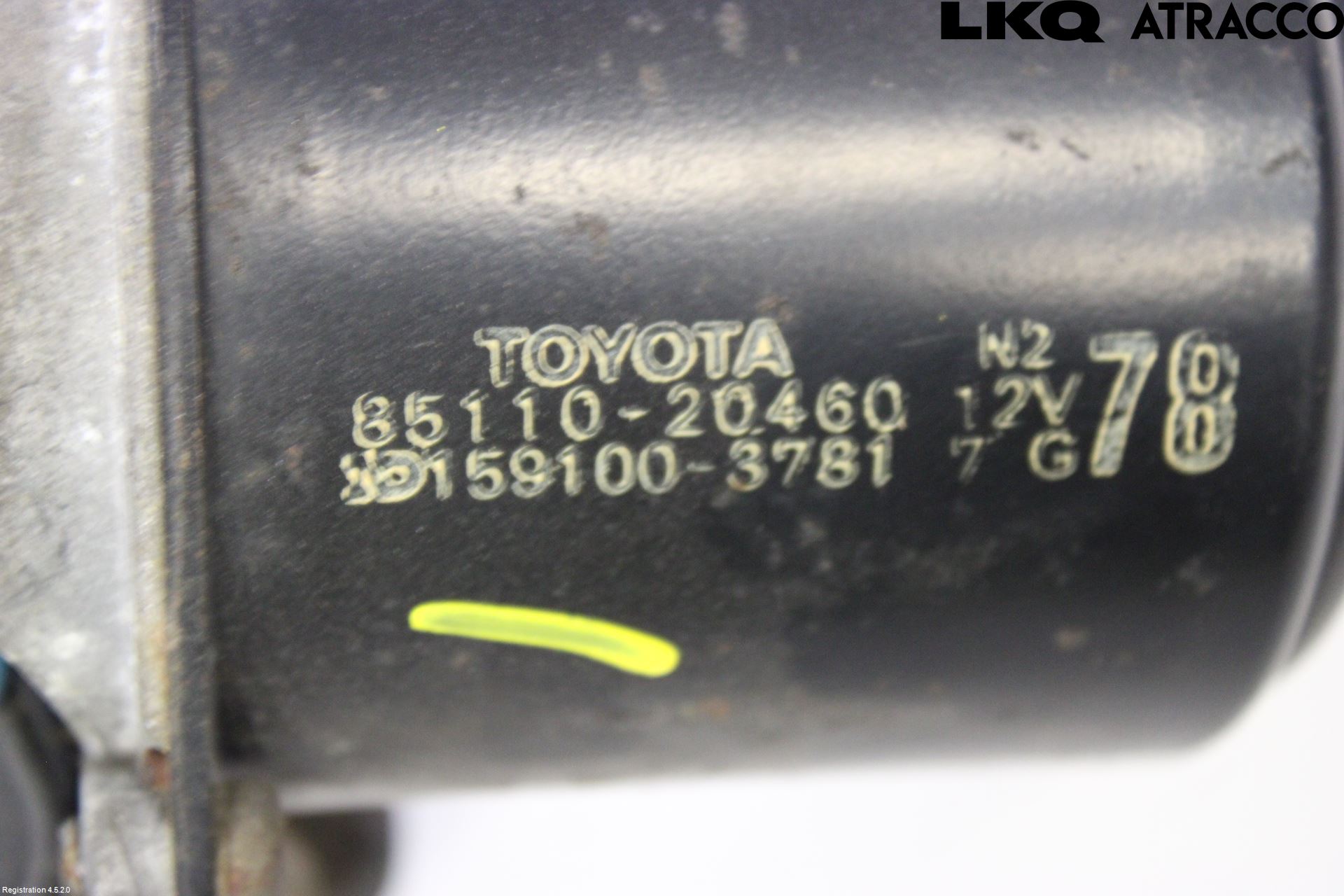 Toyota CELICA    86-89 Torkarmotor Vindruta