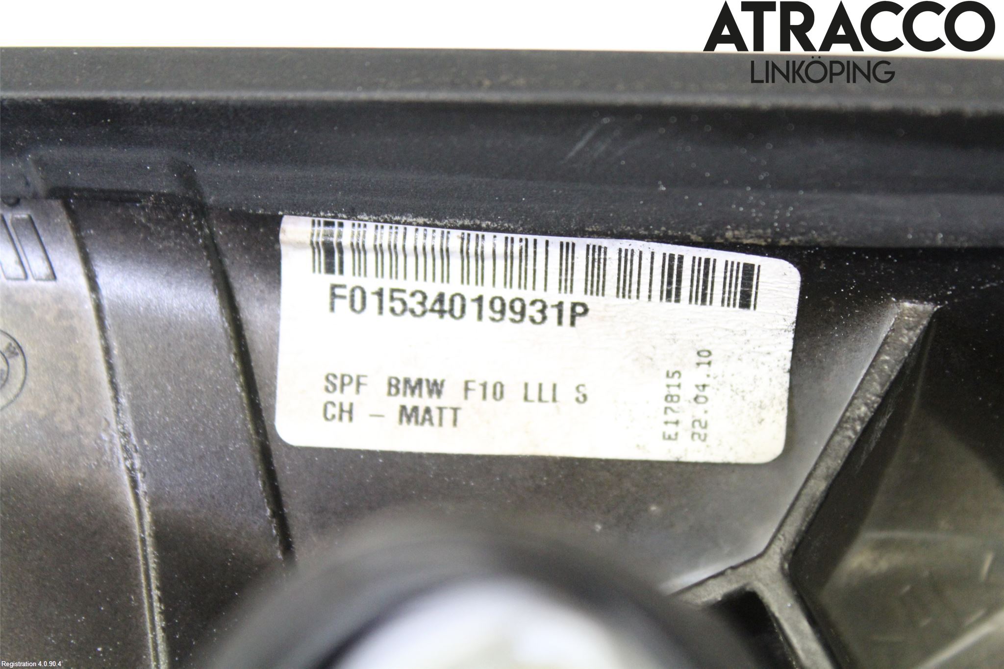 BMW 5 F10/F11/F18 09-17 Spegel Yttre El Vä