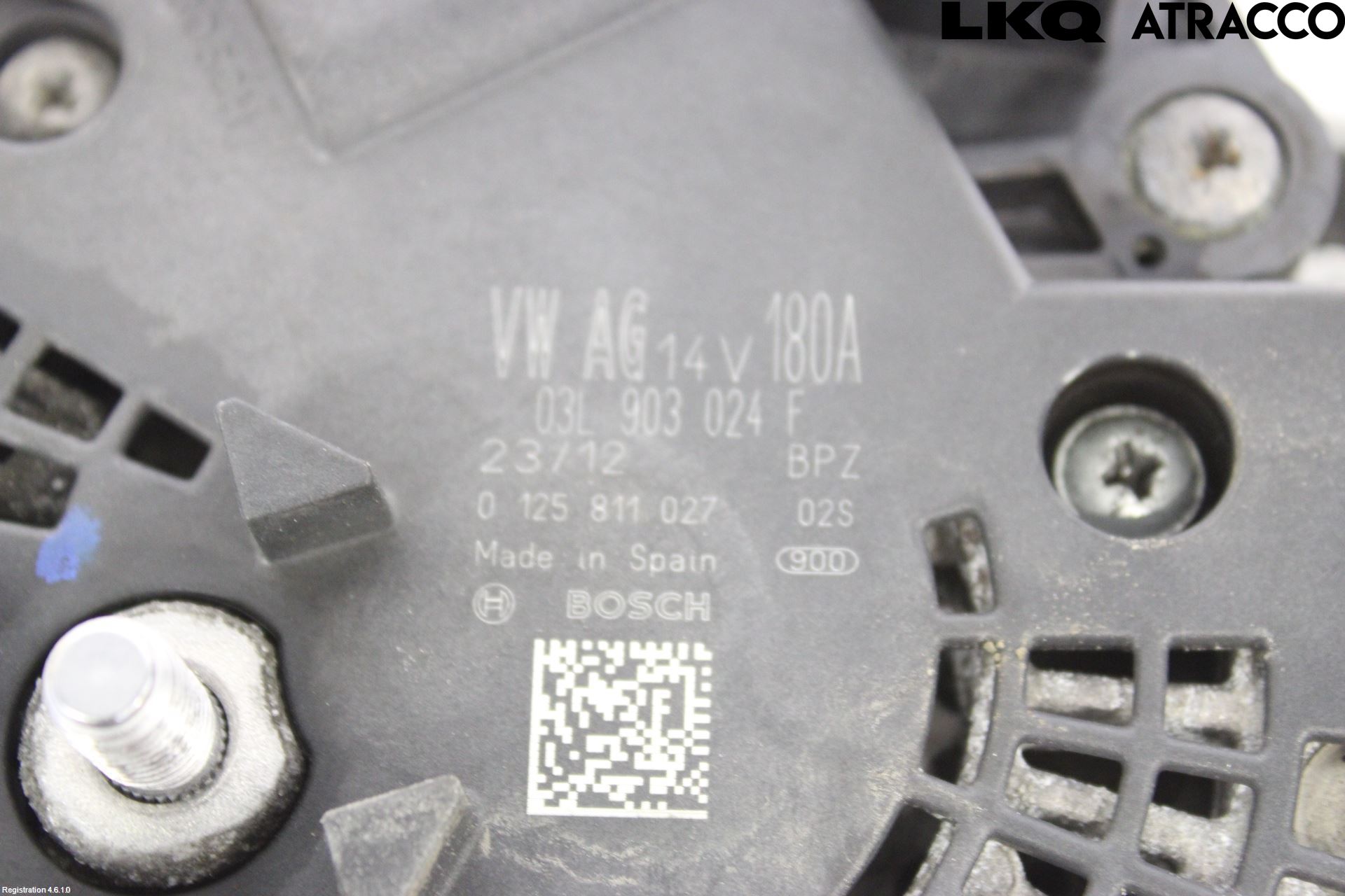 Volkswagen VW SHARAN 11- Generator