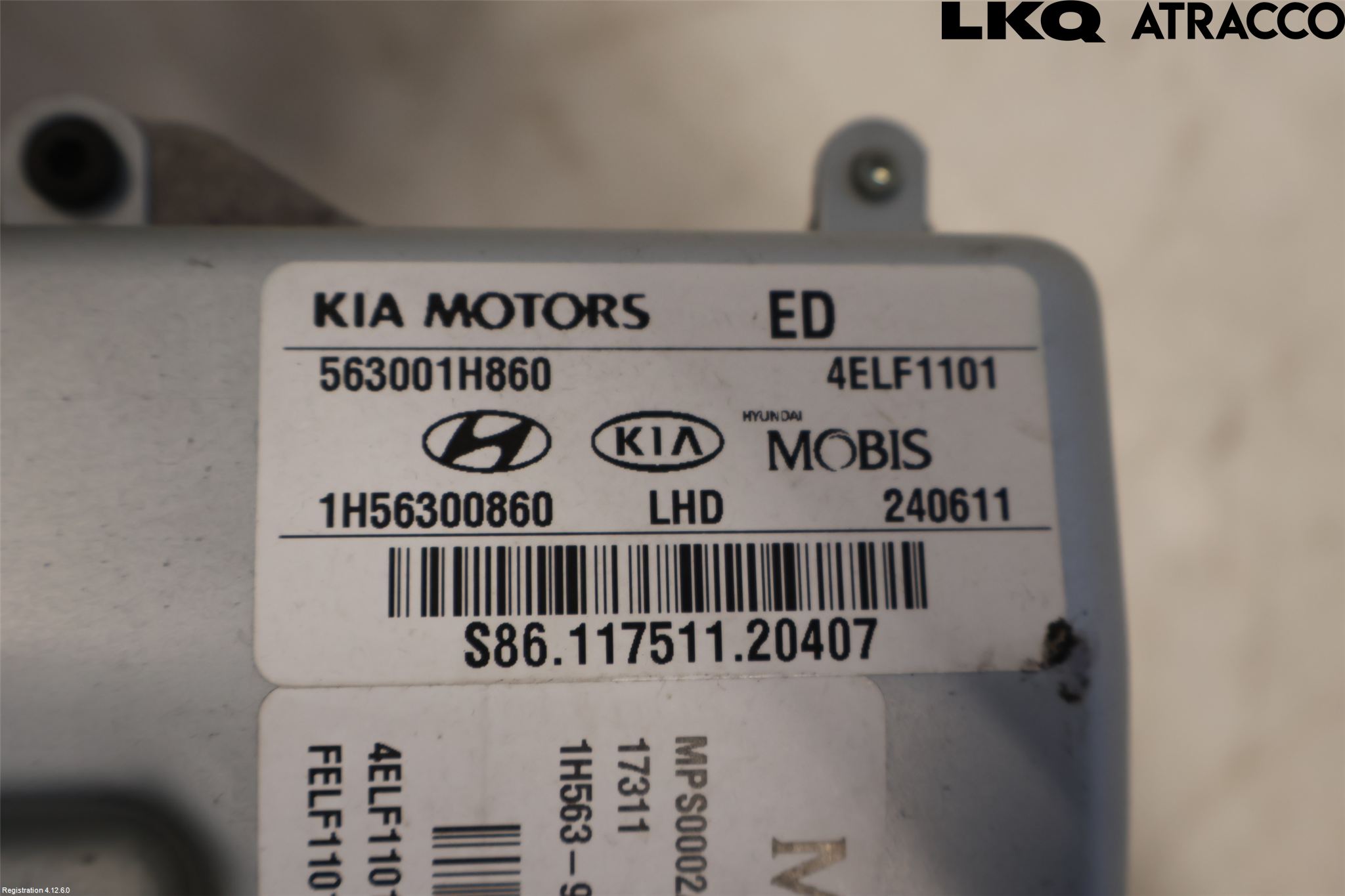 Kia CEED 06-12 Rattaxelagg Med Inb Servo