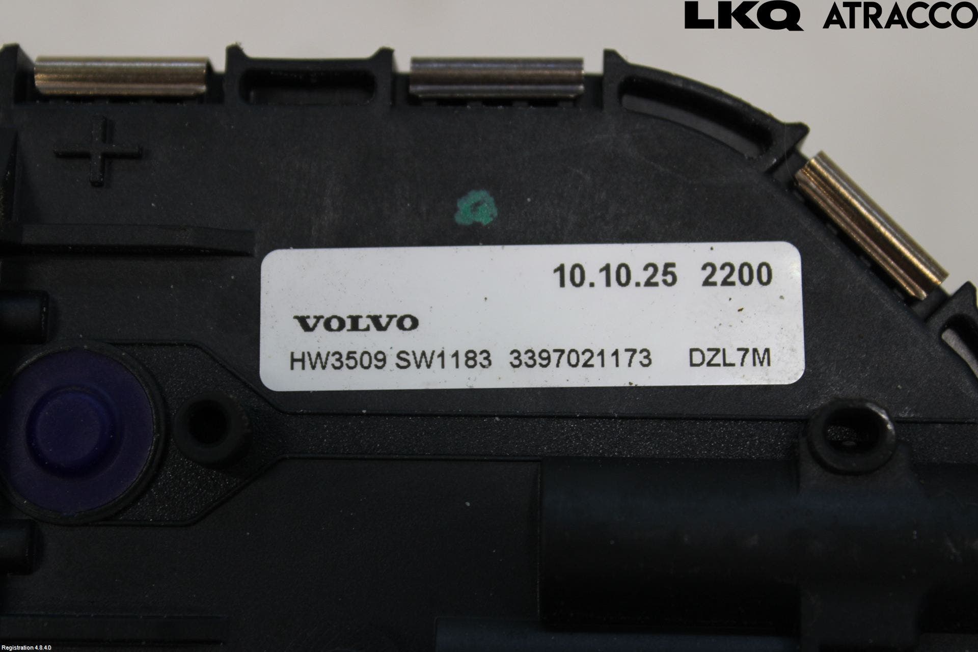 Volvo S60 11-13 Torkarmekanism Vindruta