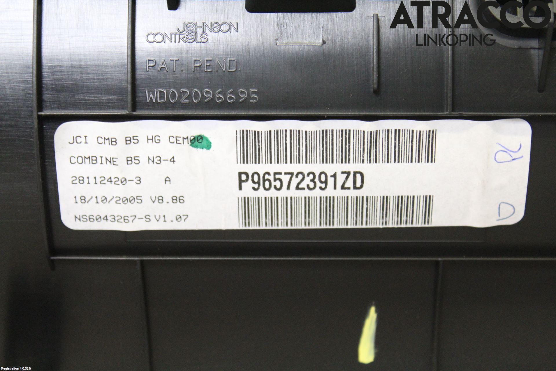 Citroen C4 I   05-10 Instrument Komb