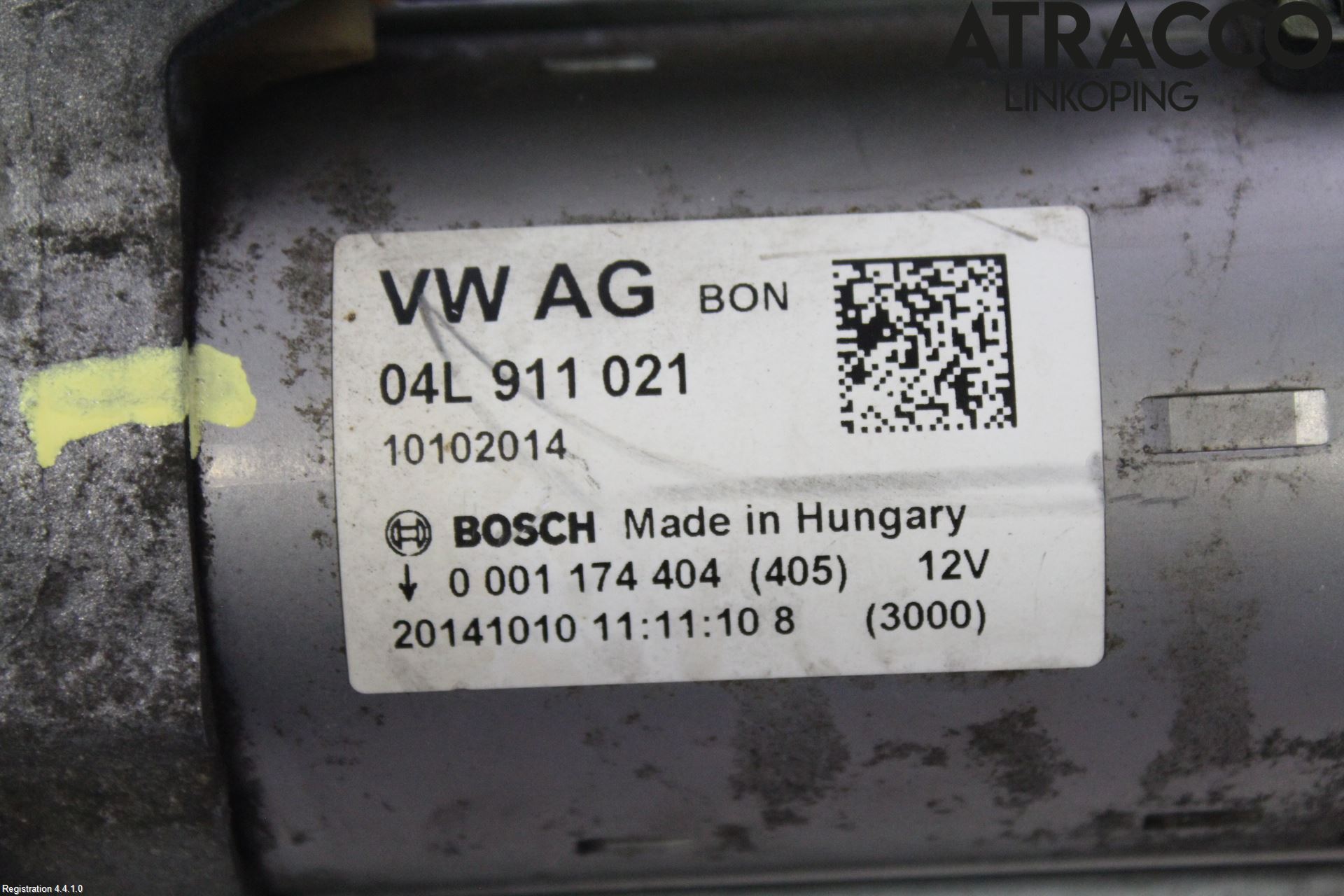 Audi A6/S6 4G 11-18 Startmotor Diesel